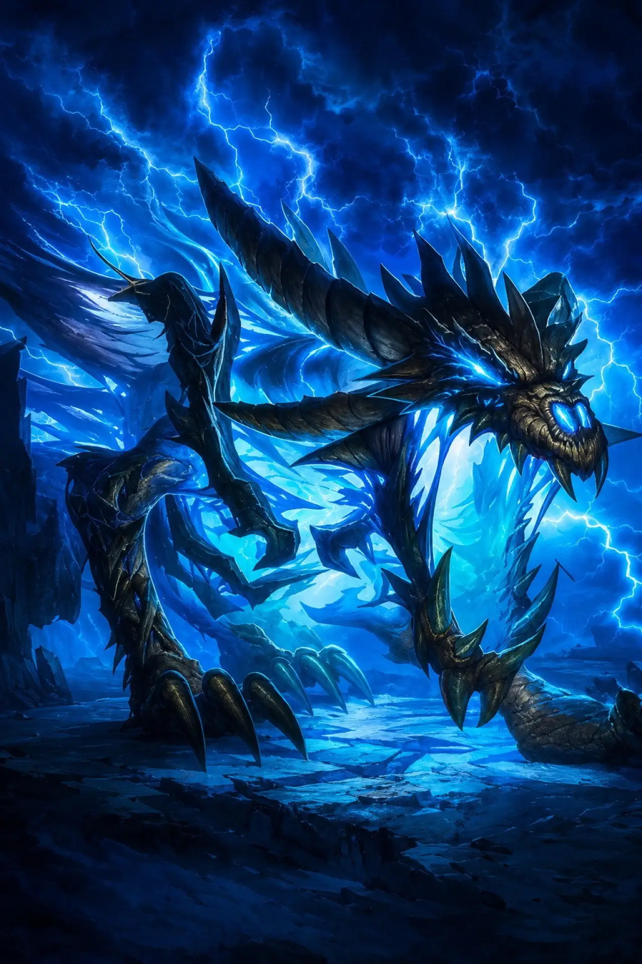 Постер к фильму "Modrý Drak"