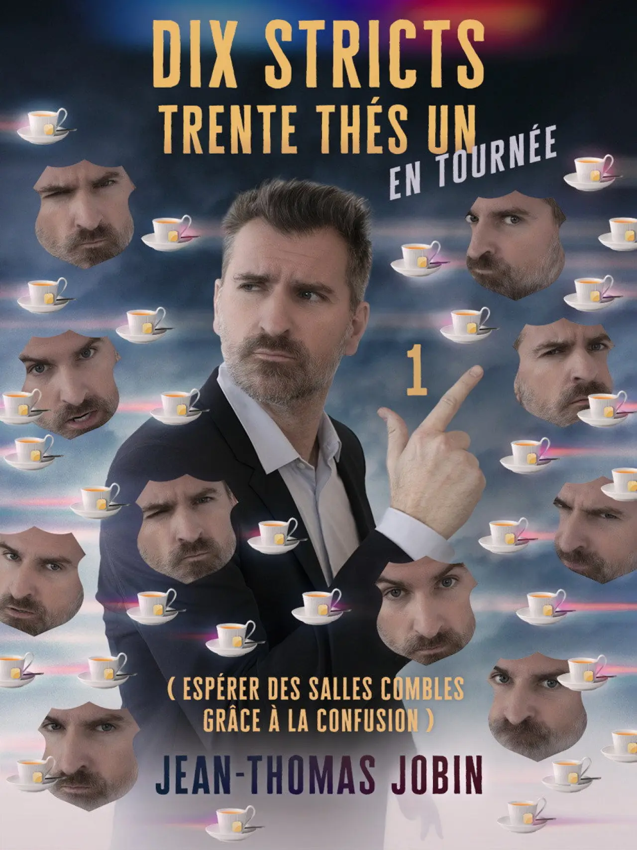Постер к фильму "Jean-Thomas Jobin: Dix stricts trente thés un"