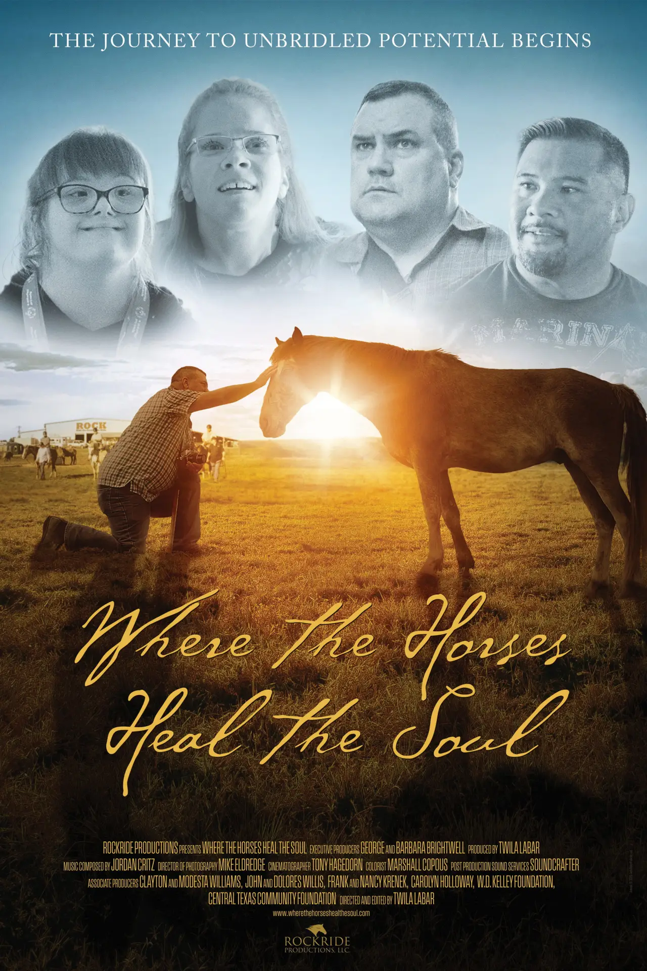 Постер к фильму "Where the Horses Heal the Soul"