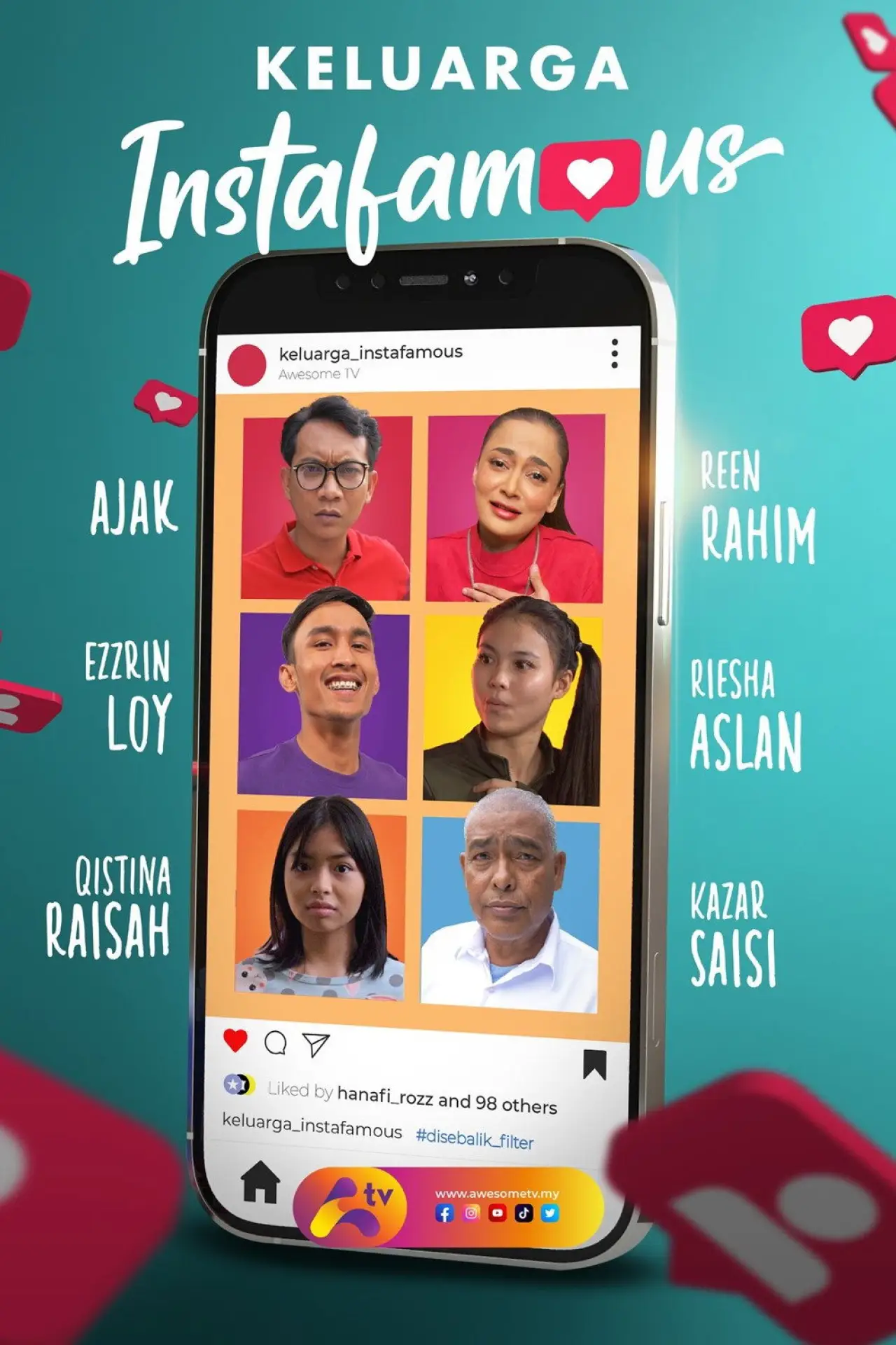 Постер к фильму "Keluarga Instafamous"