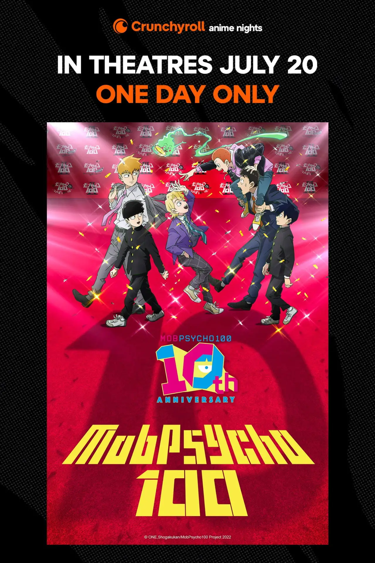 Постер к фильму "Mob Psycho 100 Celebrates Its 10th Anniversary"