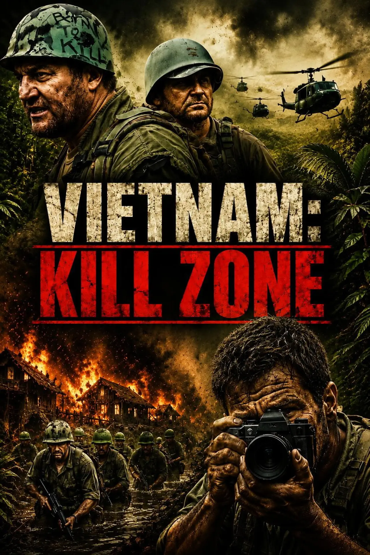 Постер к фильму "Vietnam: Kill Zone"