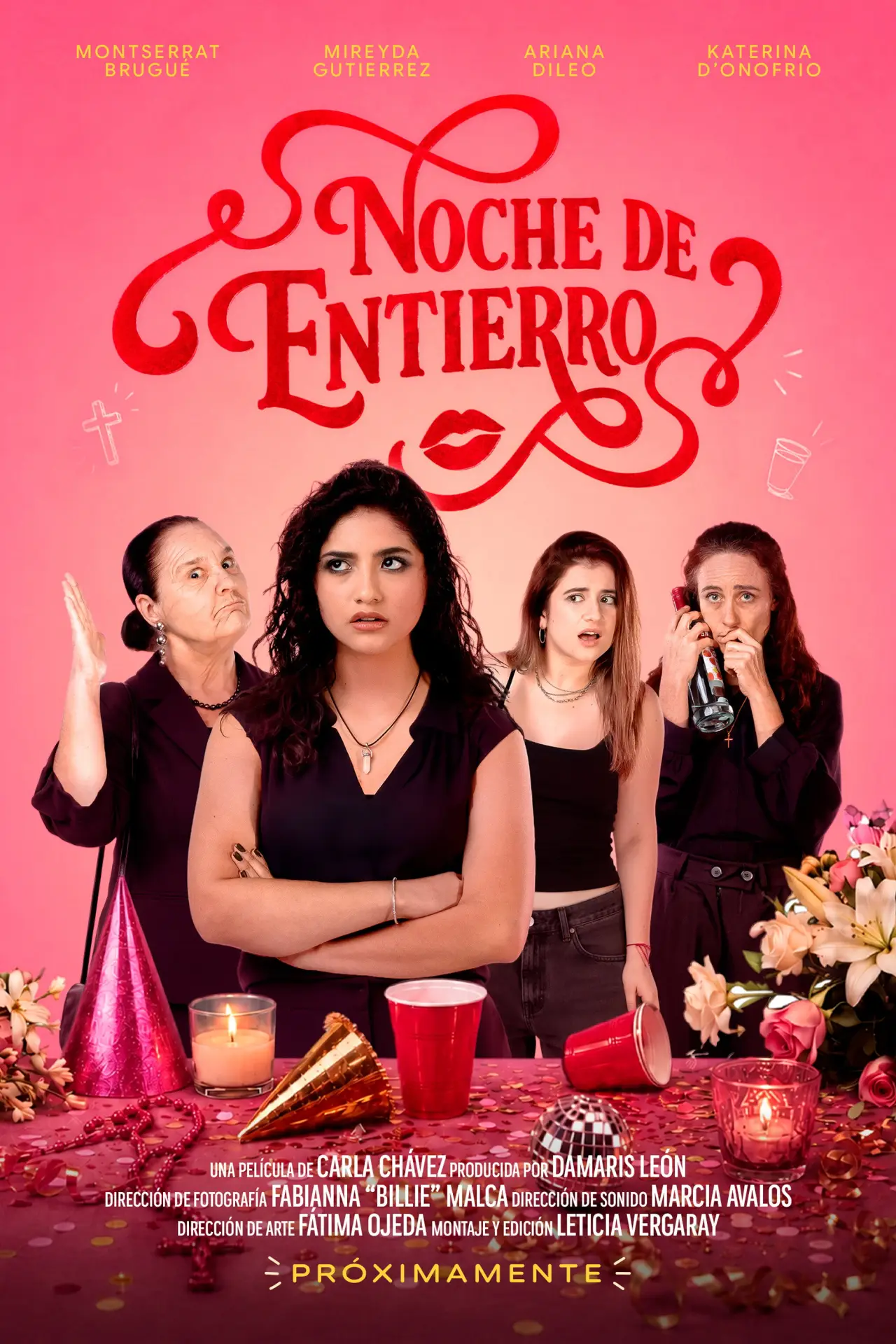 Постер к фильму "Noche de entierro"
