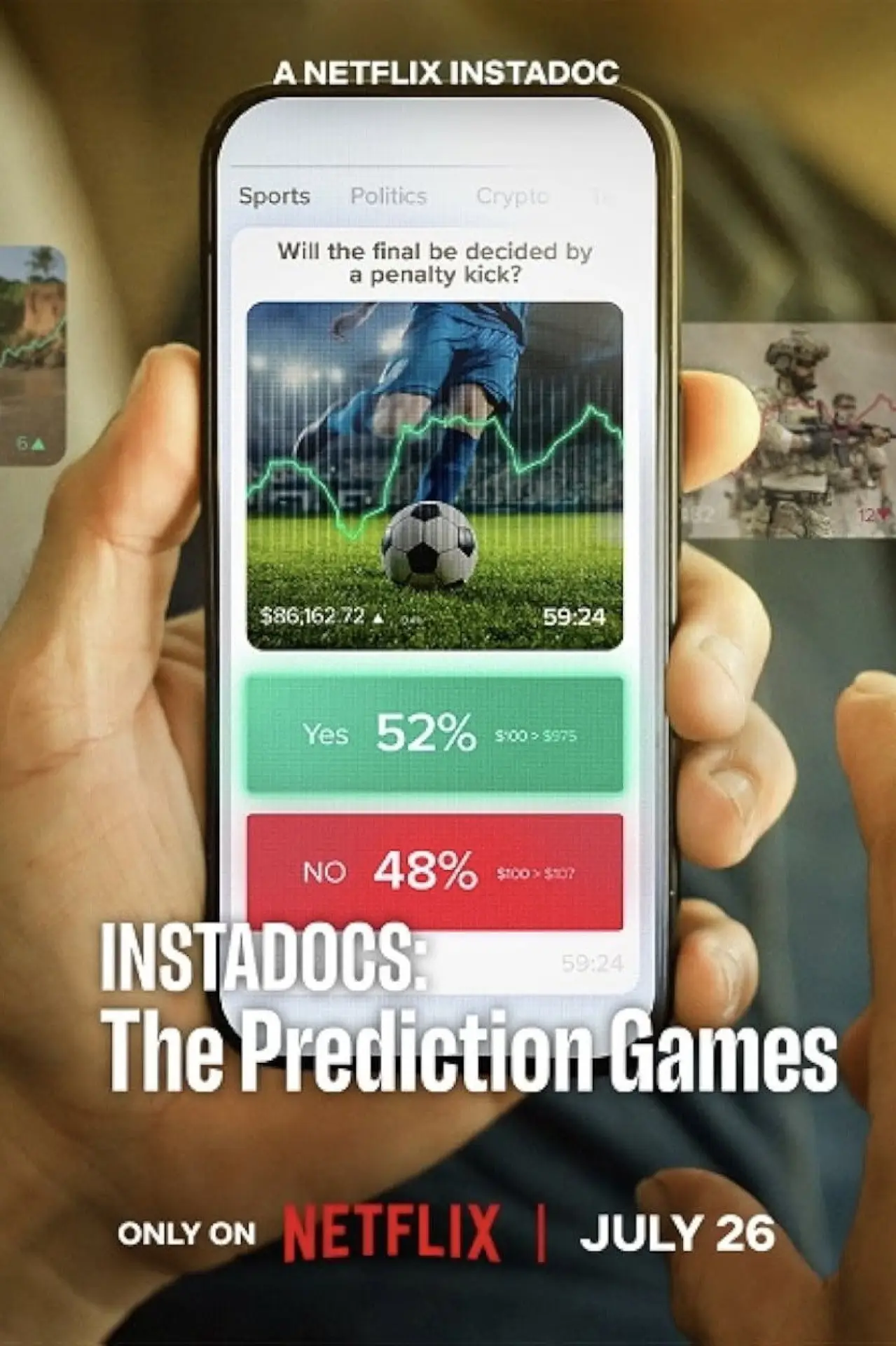 Постер к фильму "Instadocs: The Prediction Games"