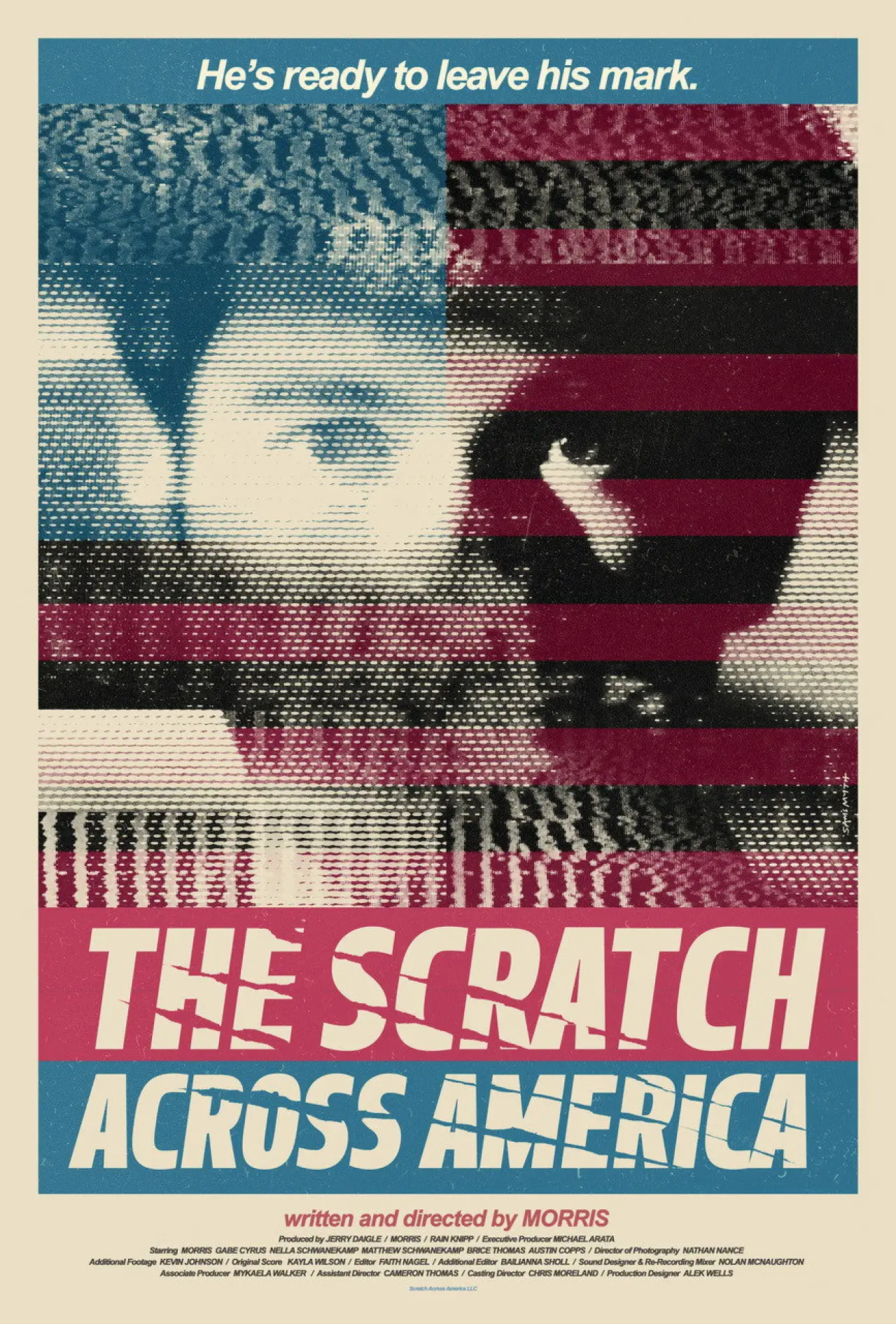 Постер к фильму "The Scratch Across America"