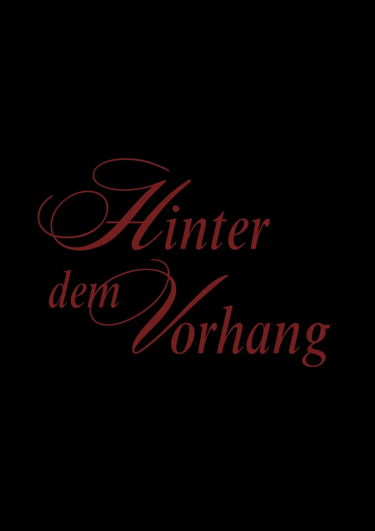 Постер к фильму "Hinter dem Vorhang"