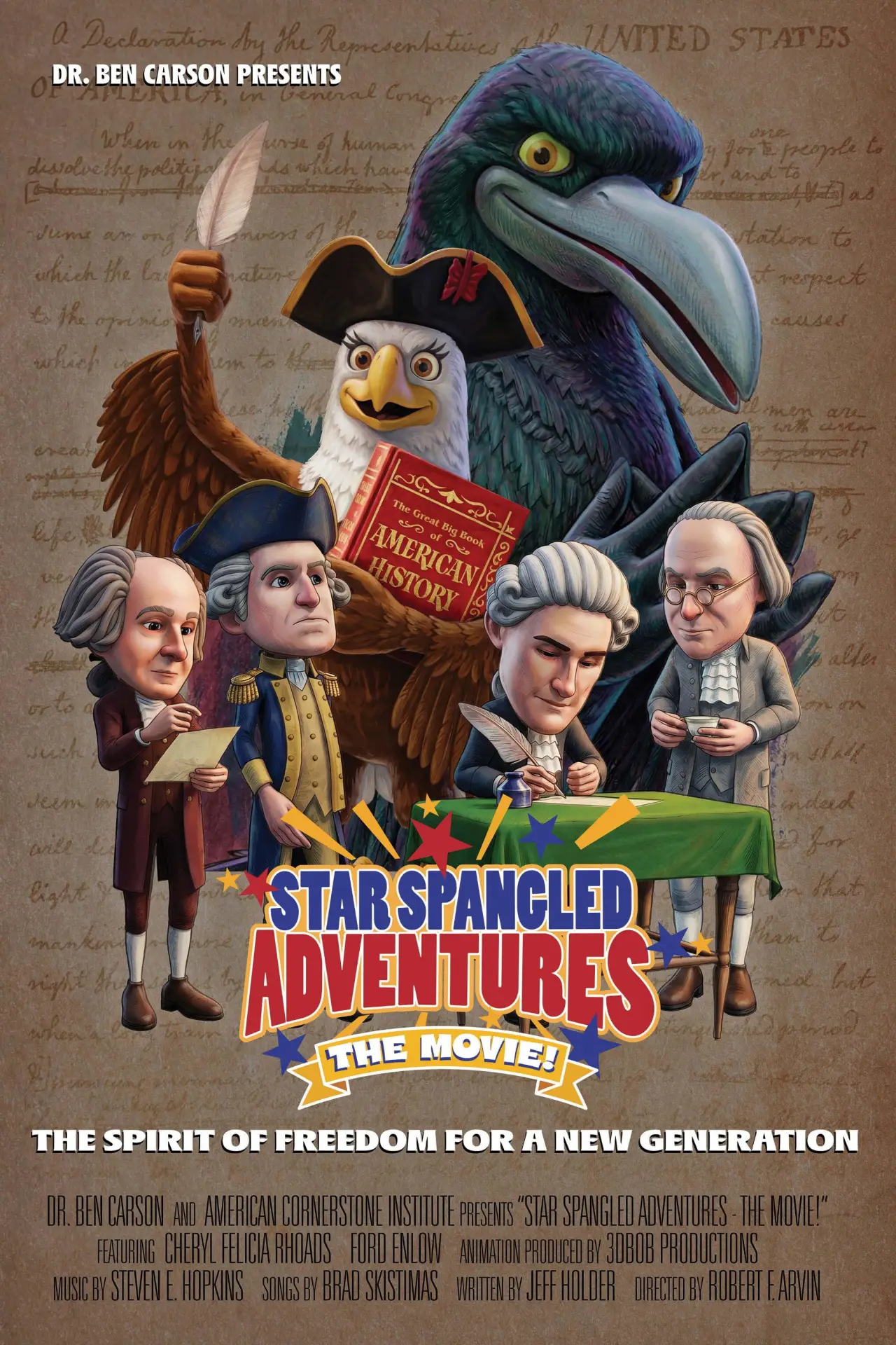 Постер к фильму "Star Spangled Adventures - The Movie!"