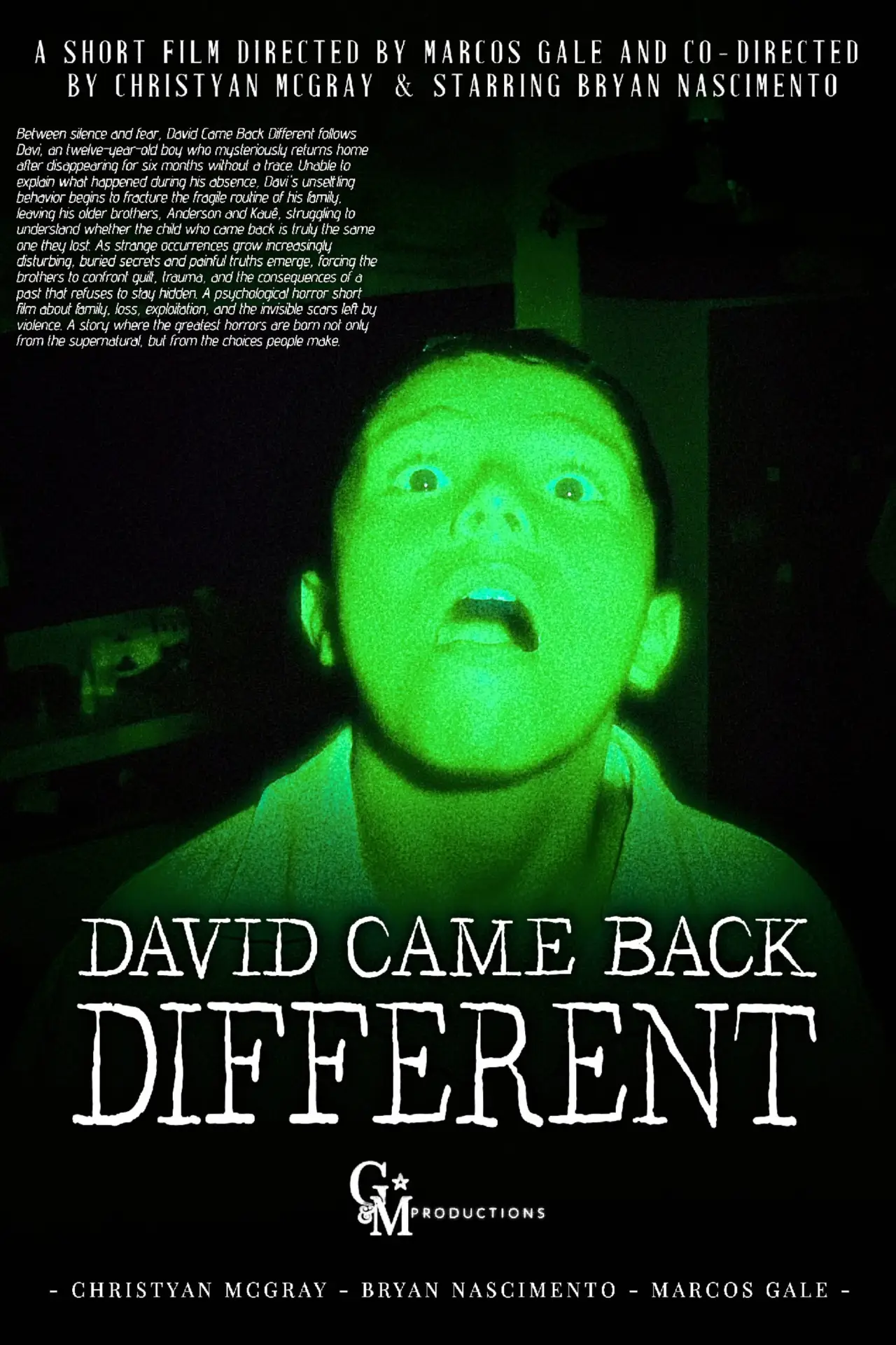 Постер к фильму "Davi Voltou Diferente"