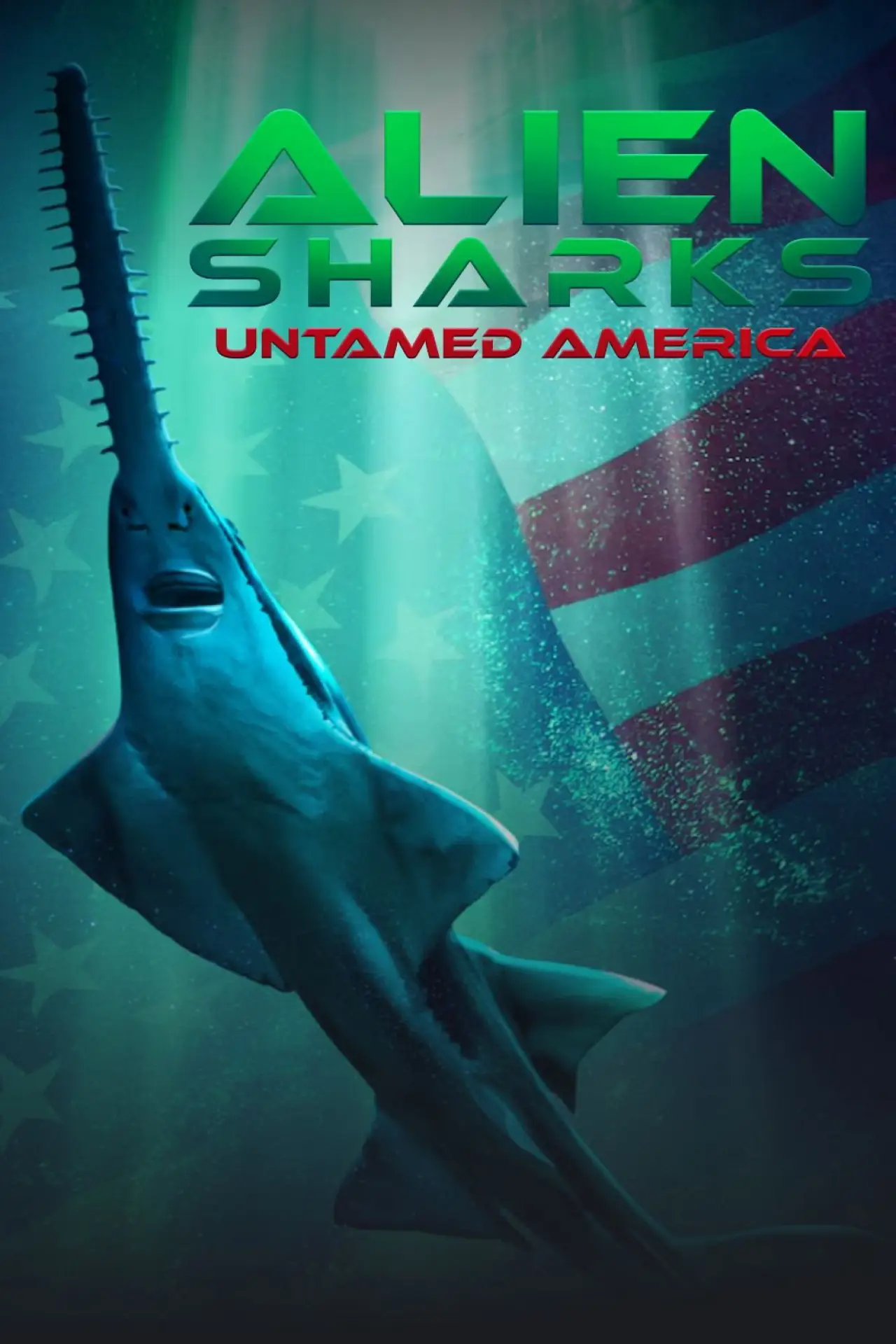 Постер к фильму "Alien Sharks: Untamed America"