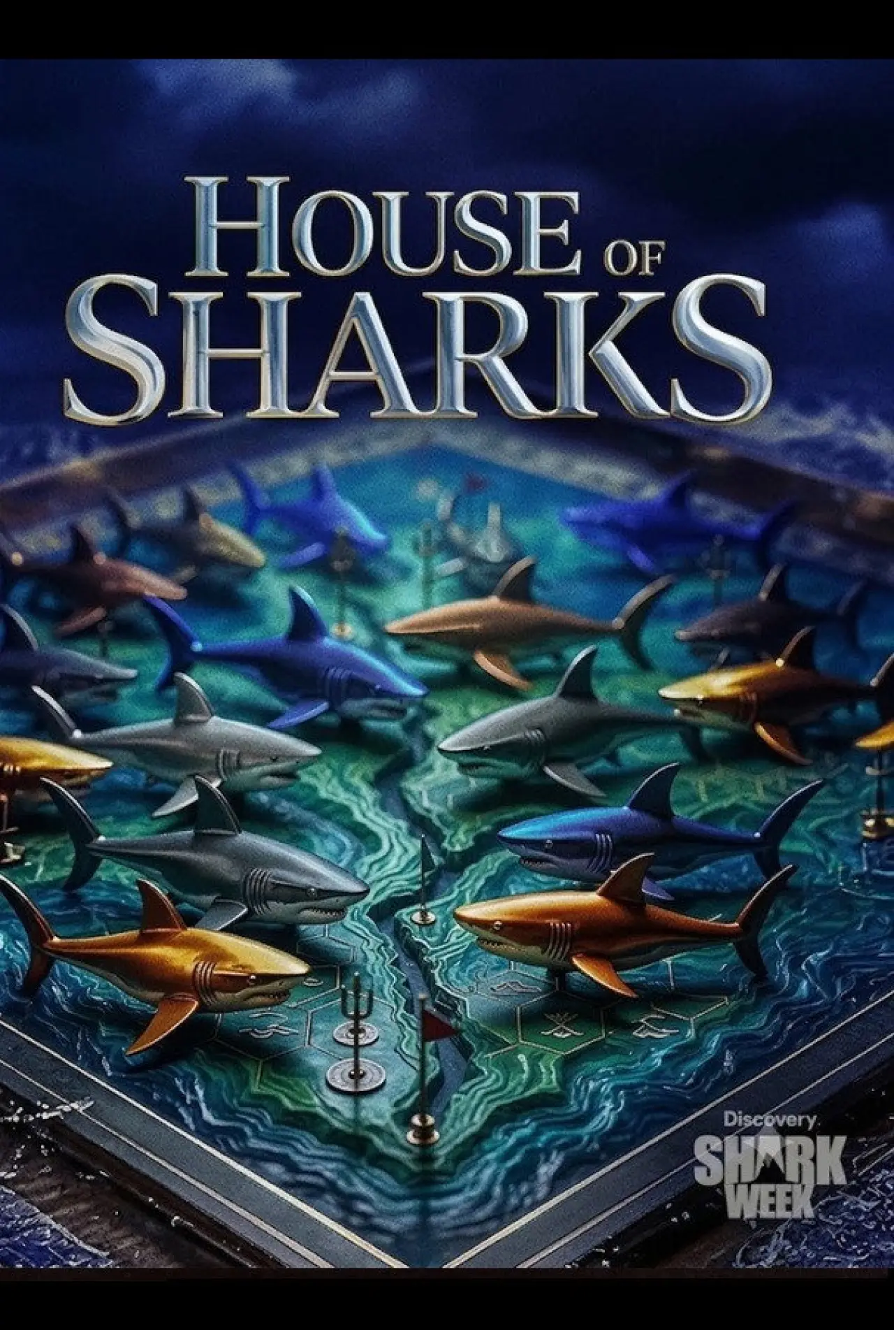 Постер к фильму "House of Sharks"