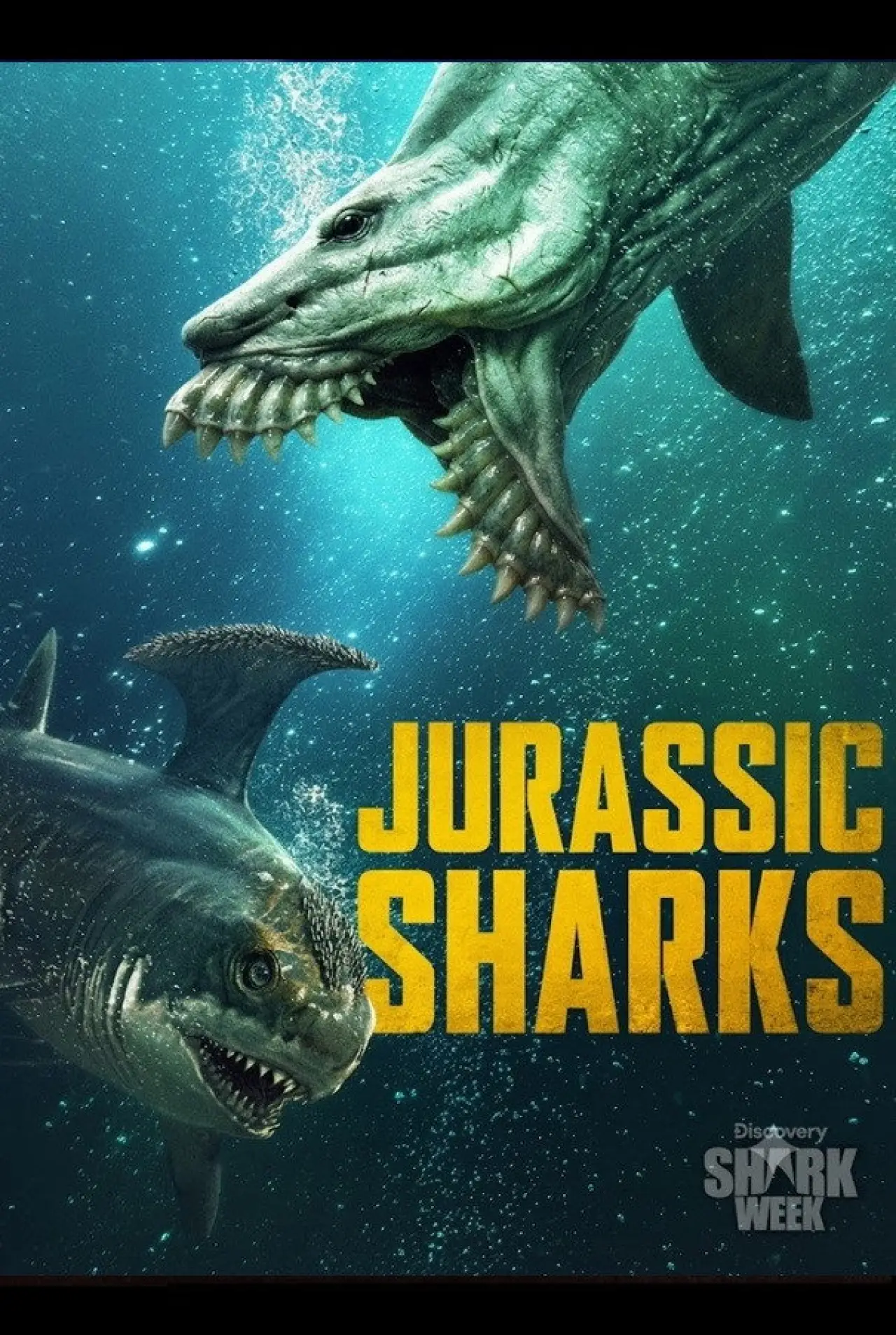 Постер к фильму "Jurassic Sharks"