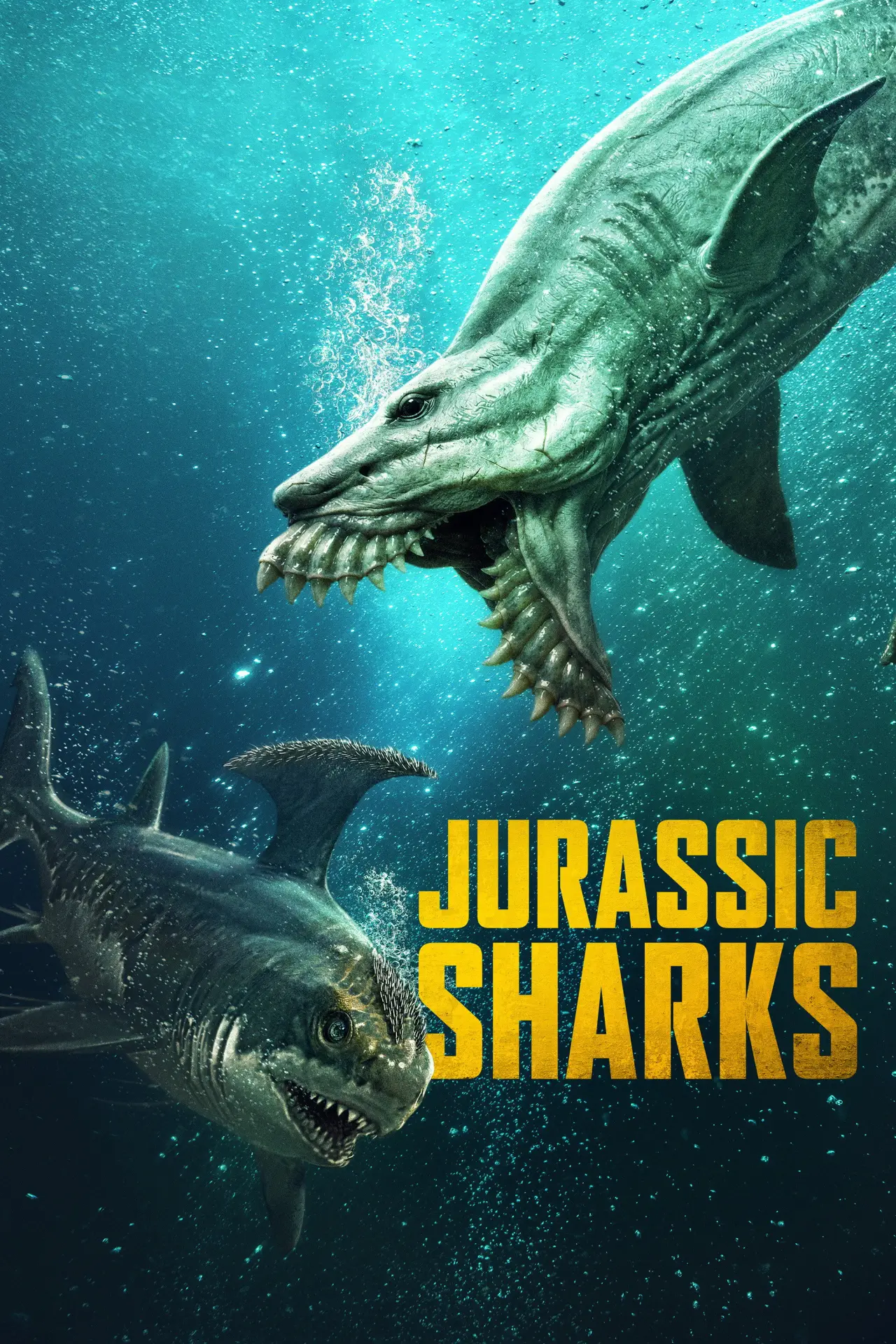 Постер к фильму "Jurassic Sharks"