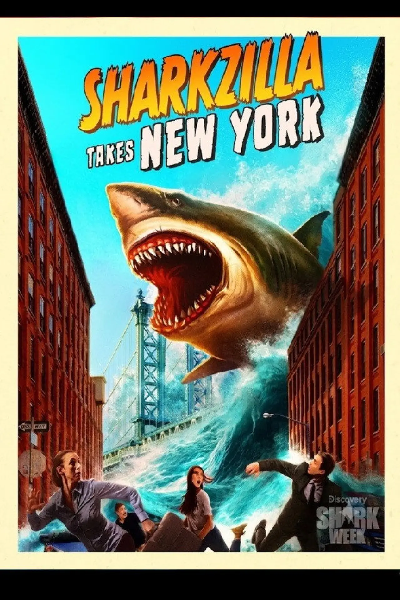 Постер к фильму "Sharkzilla Takes New York"