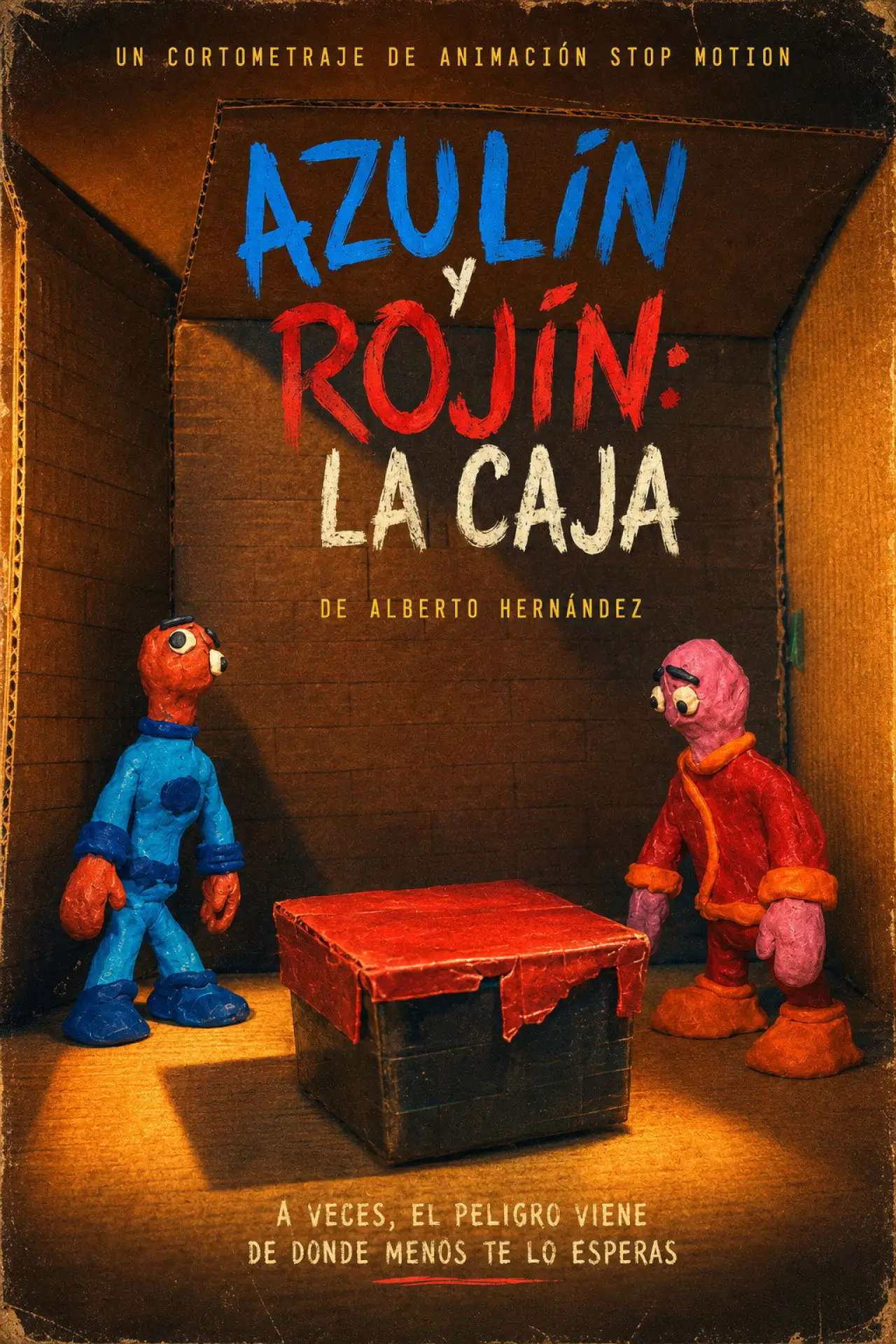 Постер к фильму "Azulín y Rojín: la caja"