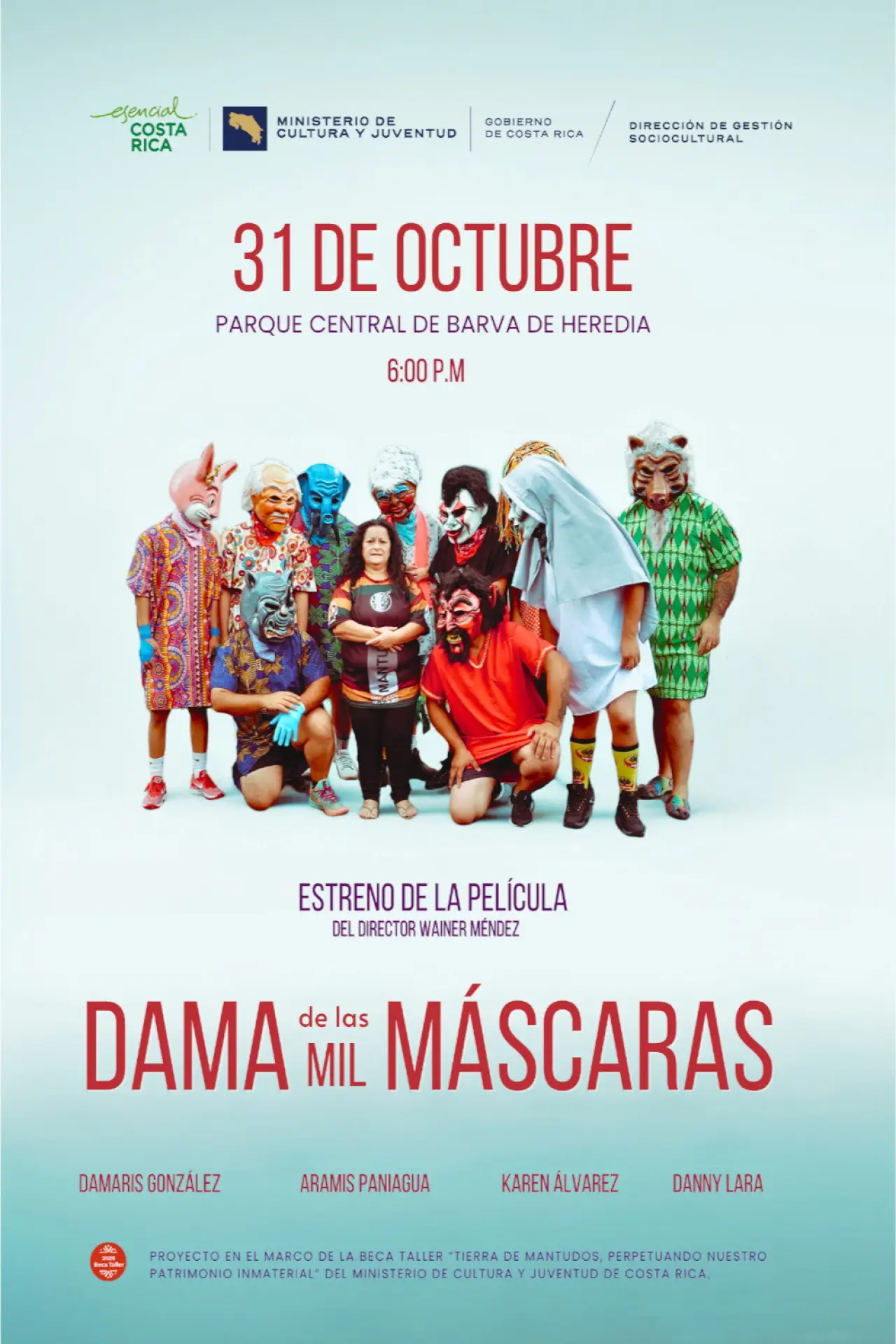 Постер к фильму "Dama de las Mil Máscaras"