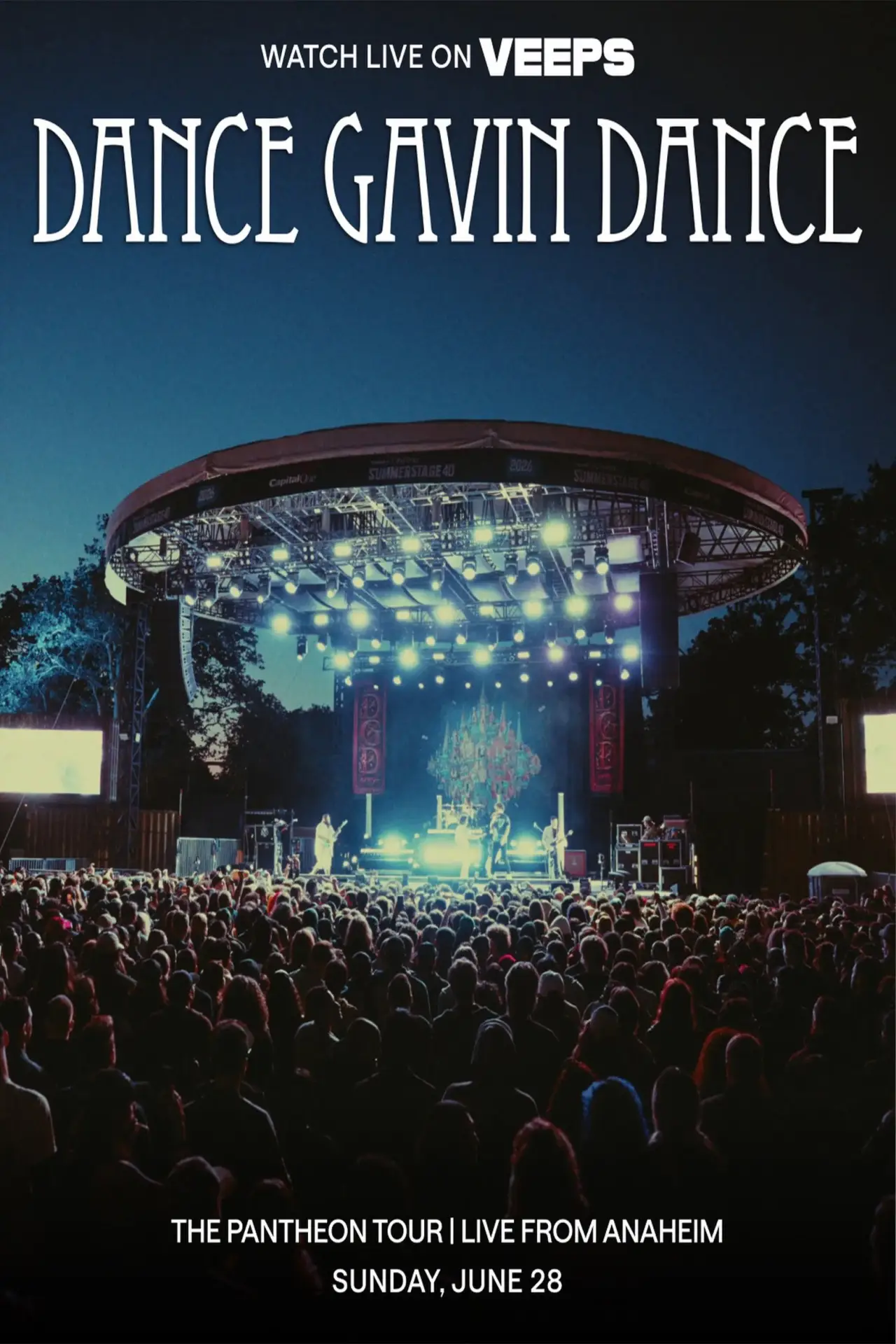 Постер к фильму "Dance Gavin Dance: The Pantheon Live from Anaheim"