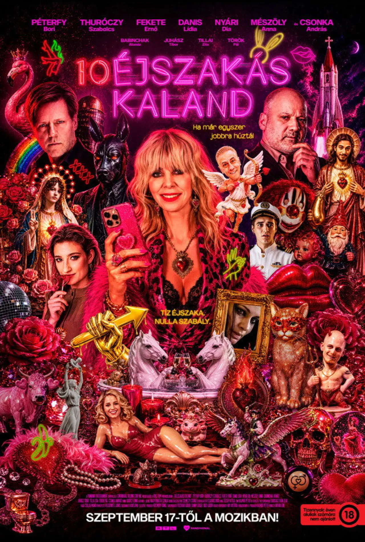 Постер к фильму "10éjszakás kaland"