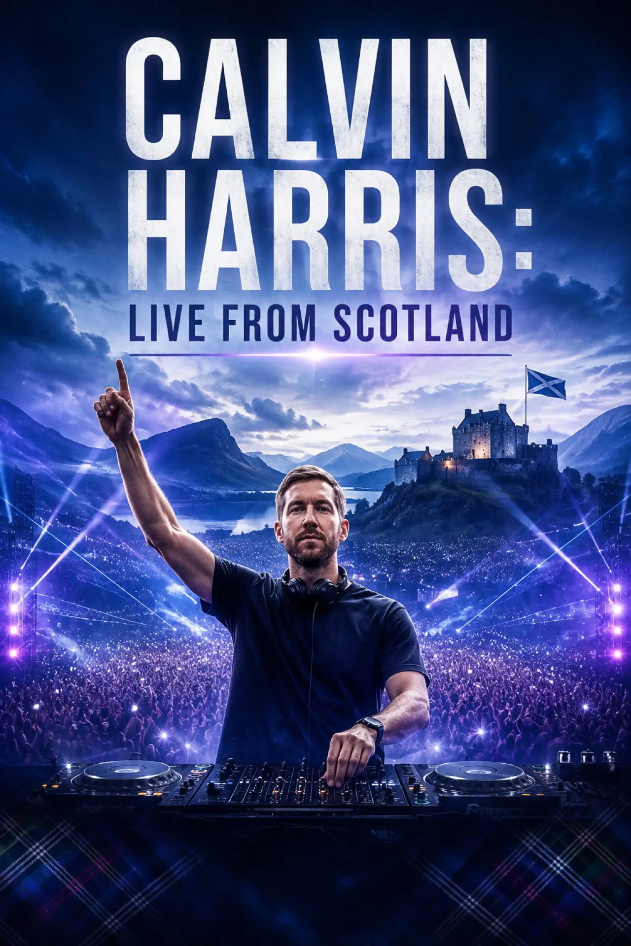 Постер к фильму "Calvin Harris: Live from Scotland"