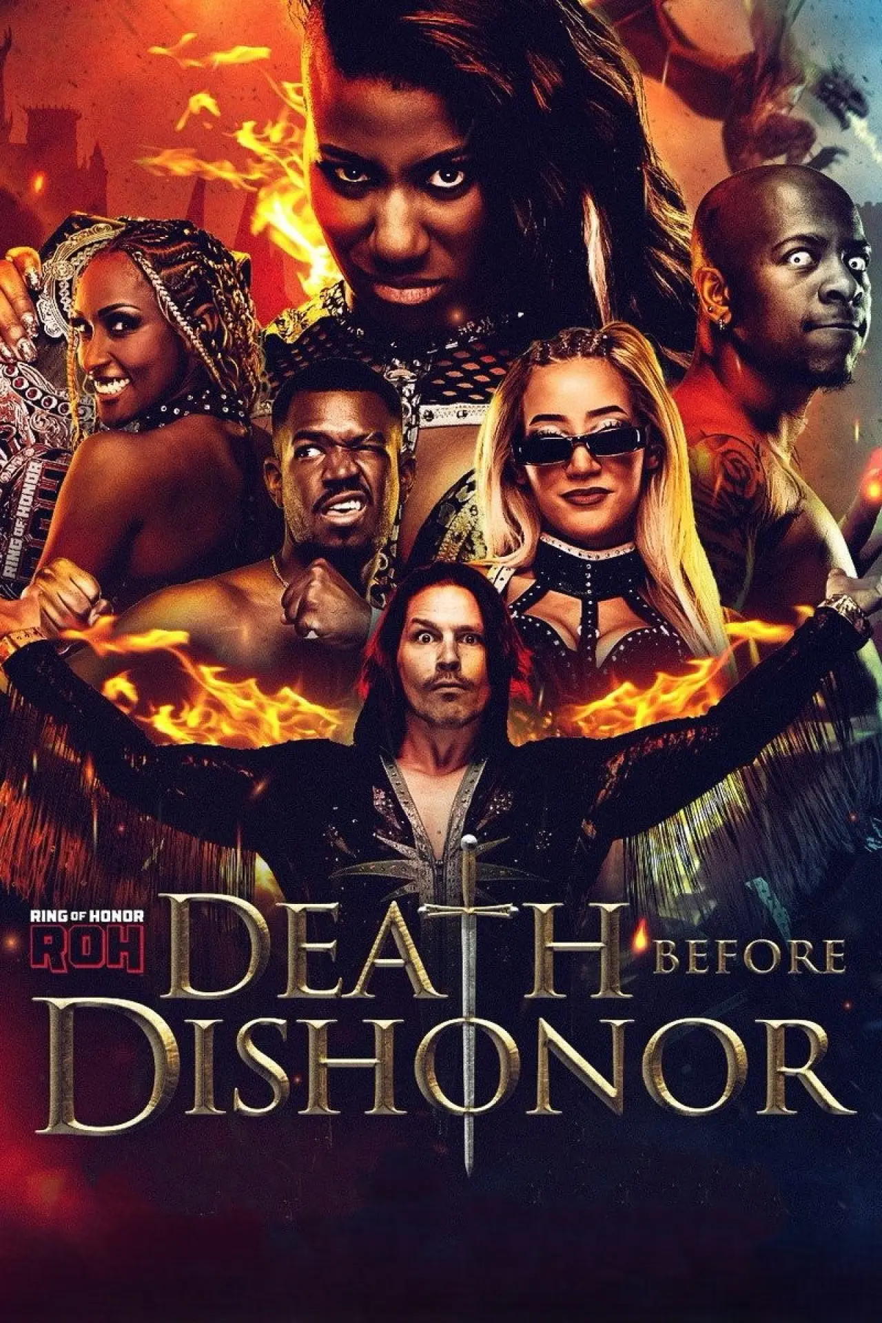 Постер к фильму "ROH: Death Before Dishonor 2026"