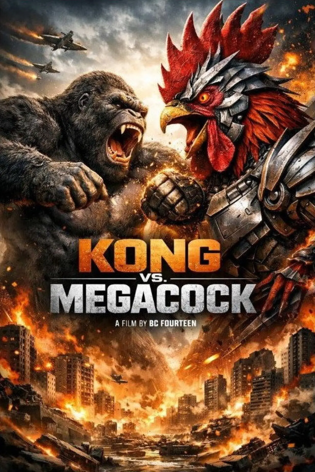 Постер к фильму "Kong vs. Megacock"