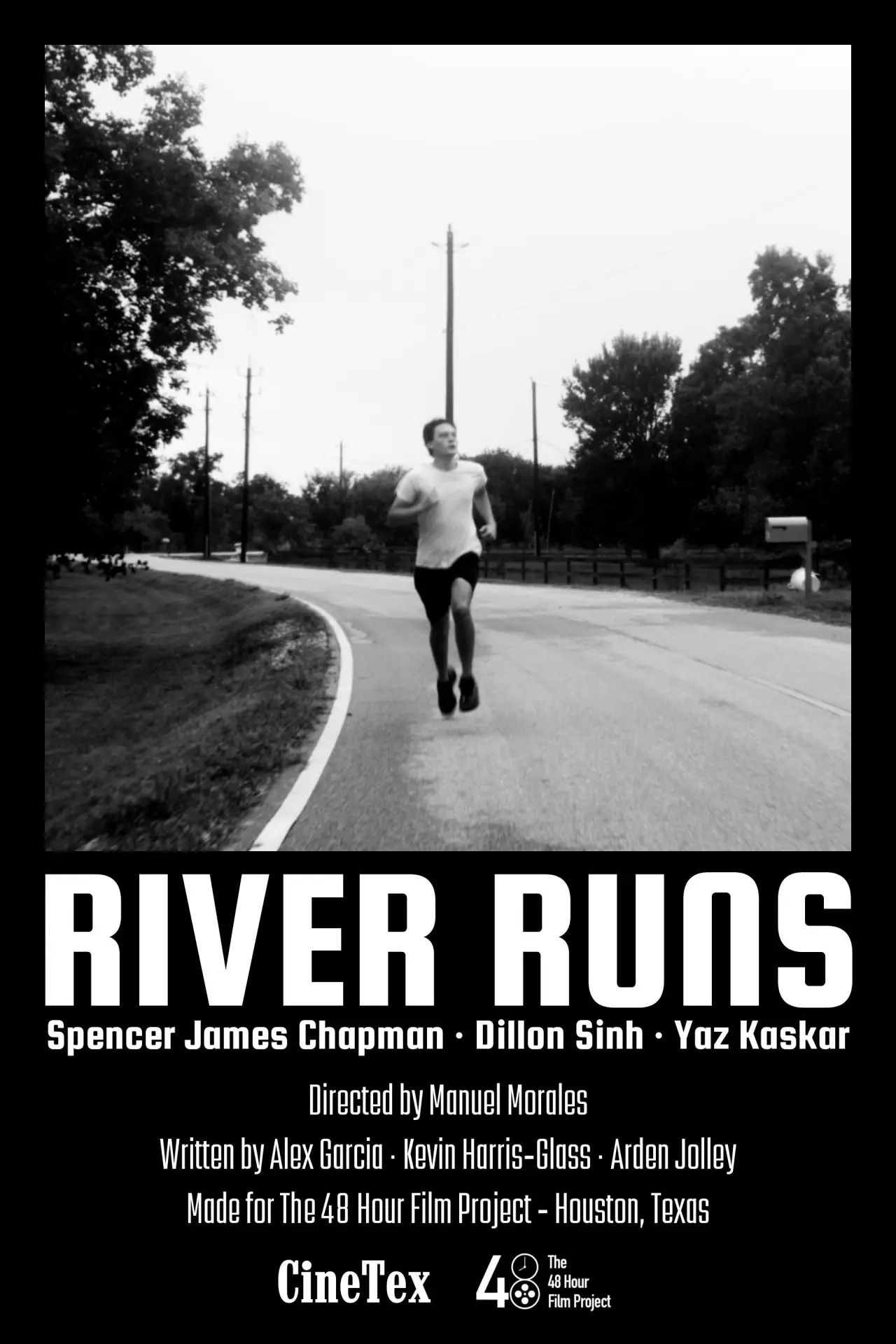 Постер к фильму "River Runs"
