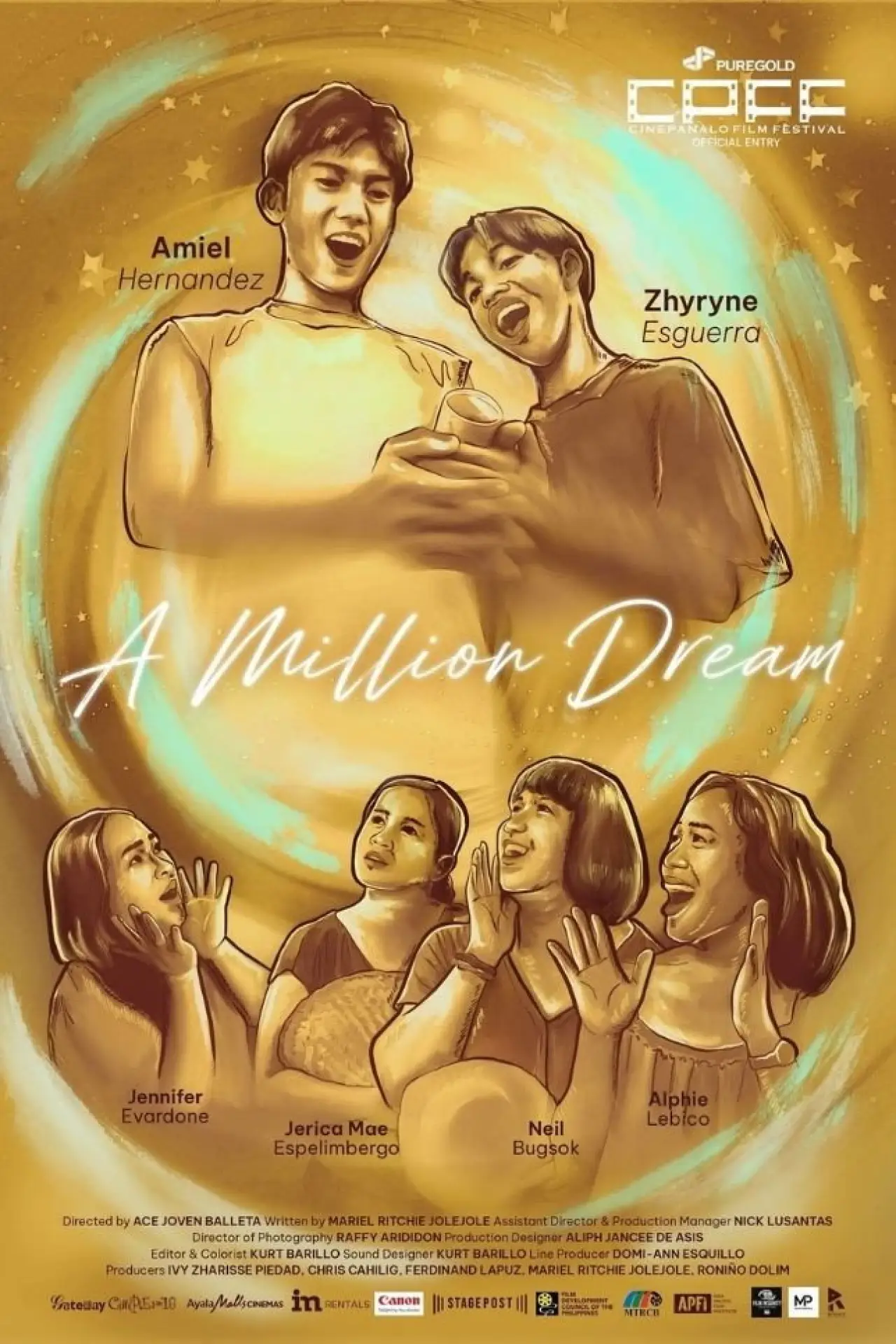 Постер к фильму "A Million Dream"