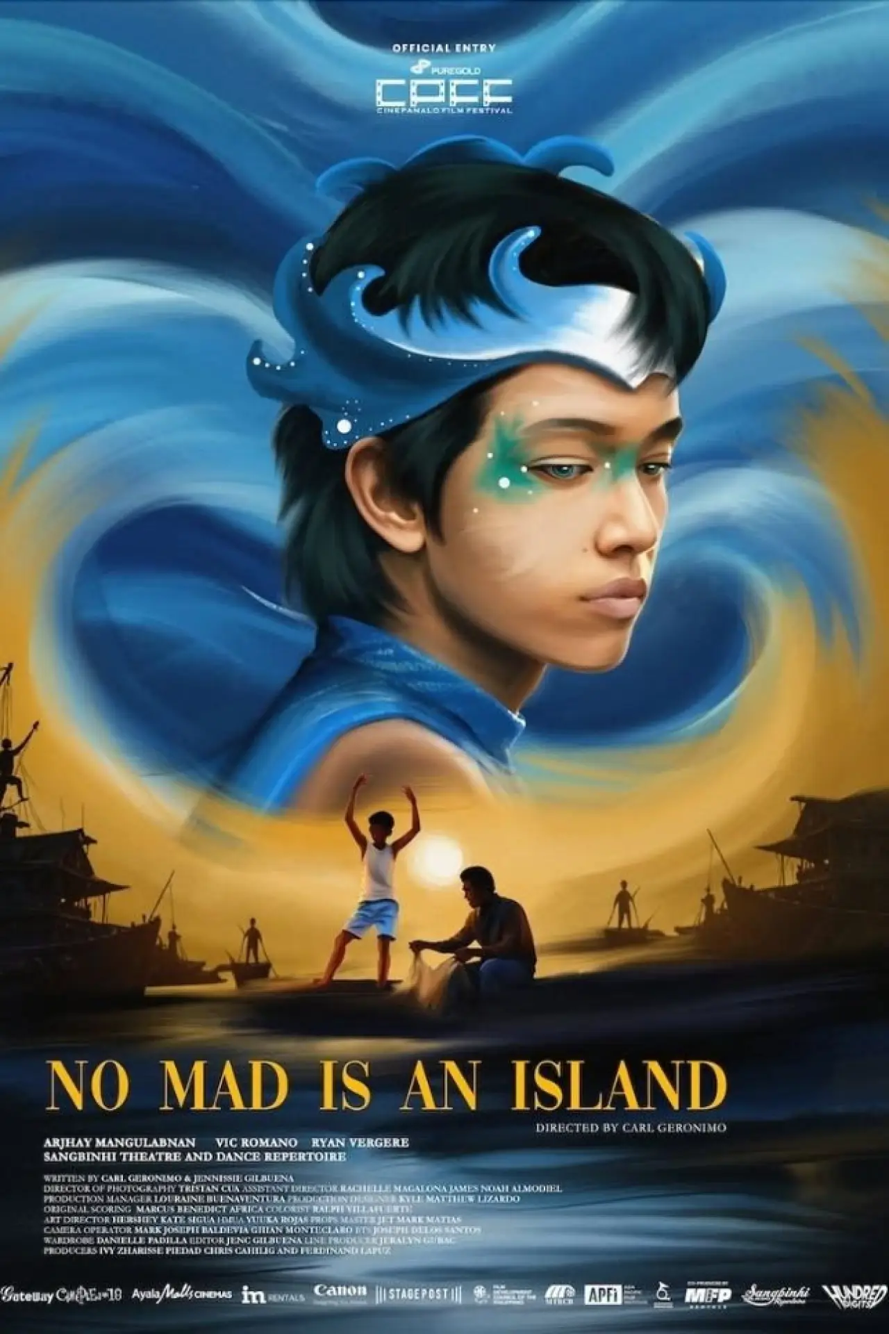 Постер к фильму "No Mad is an Island"
