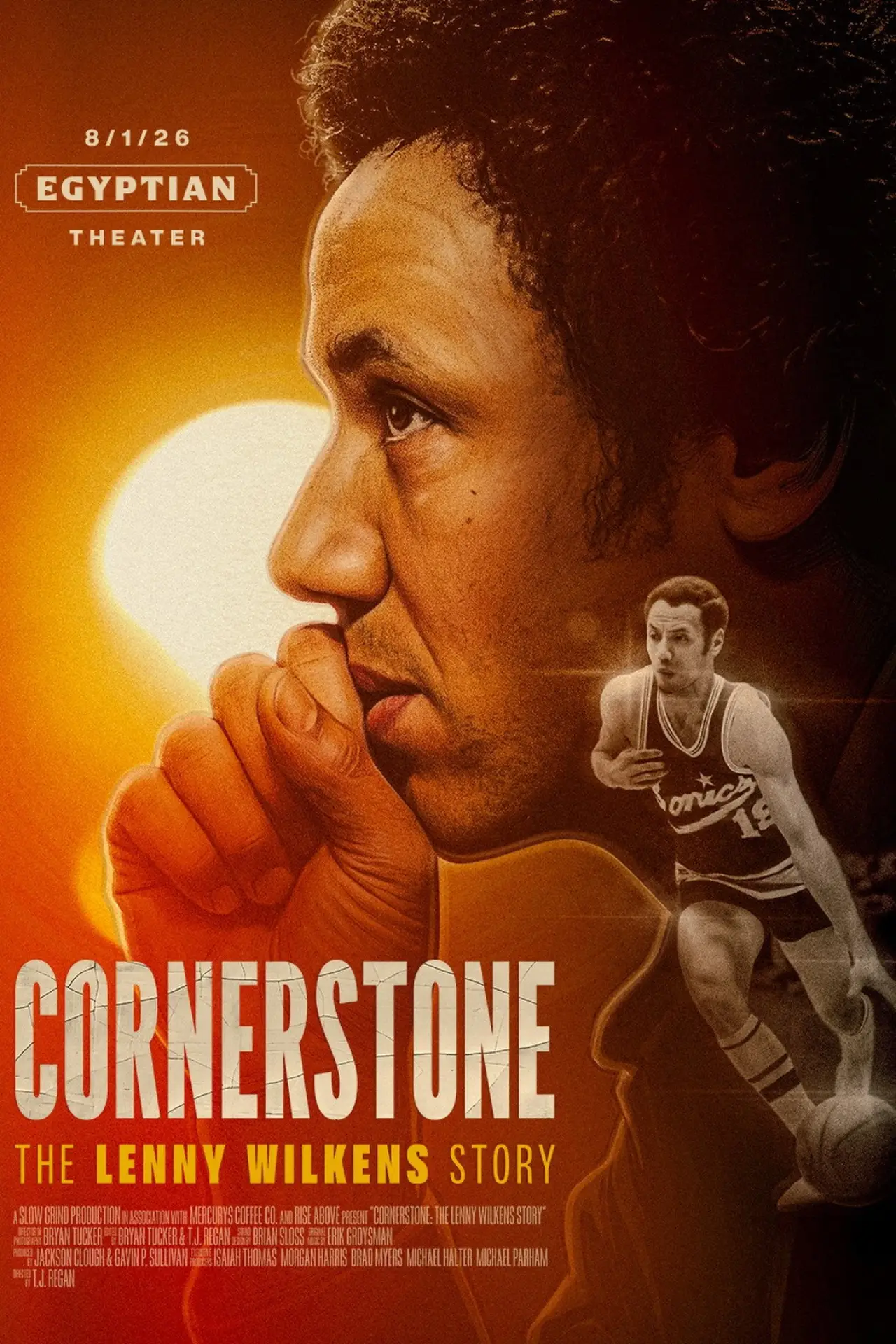 Постер к фильму "Cornerstone: The Lenny Wilkens Story"