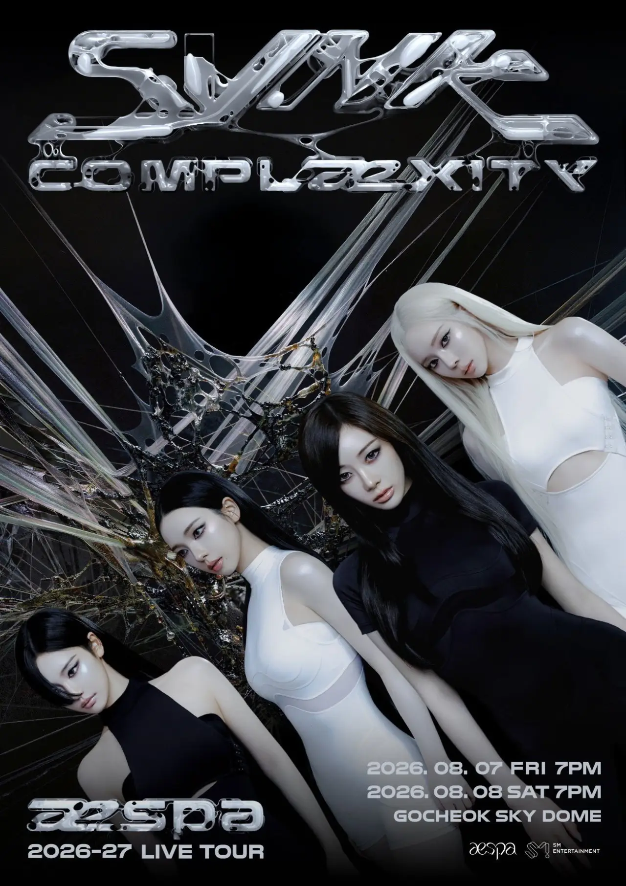 Постер к фильму "2026 aespa LIVE TOUR - SYNK : COMPLaeXITY"