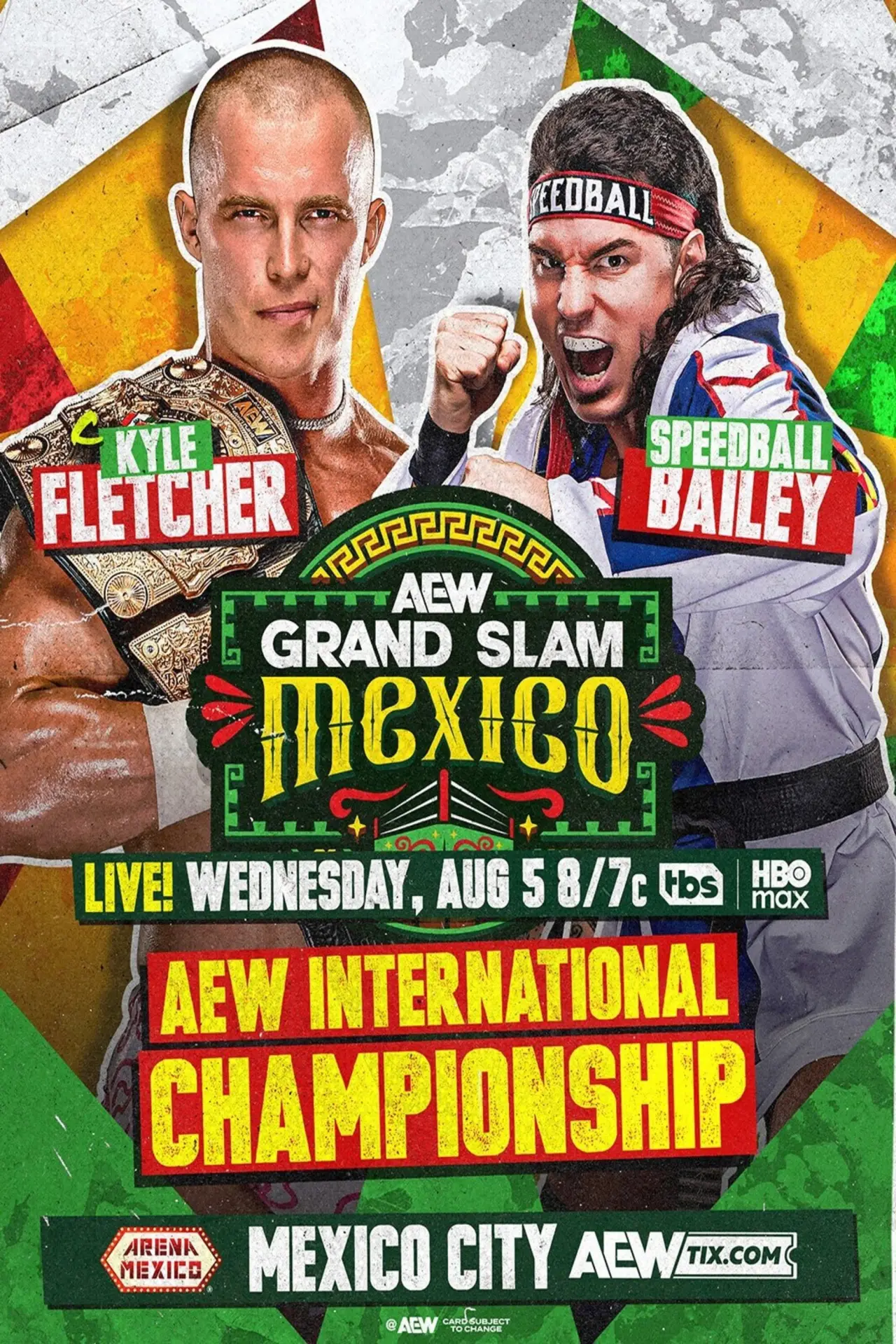Постер к фильму "AEW Grand Slam Mexico"