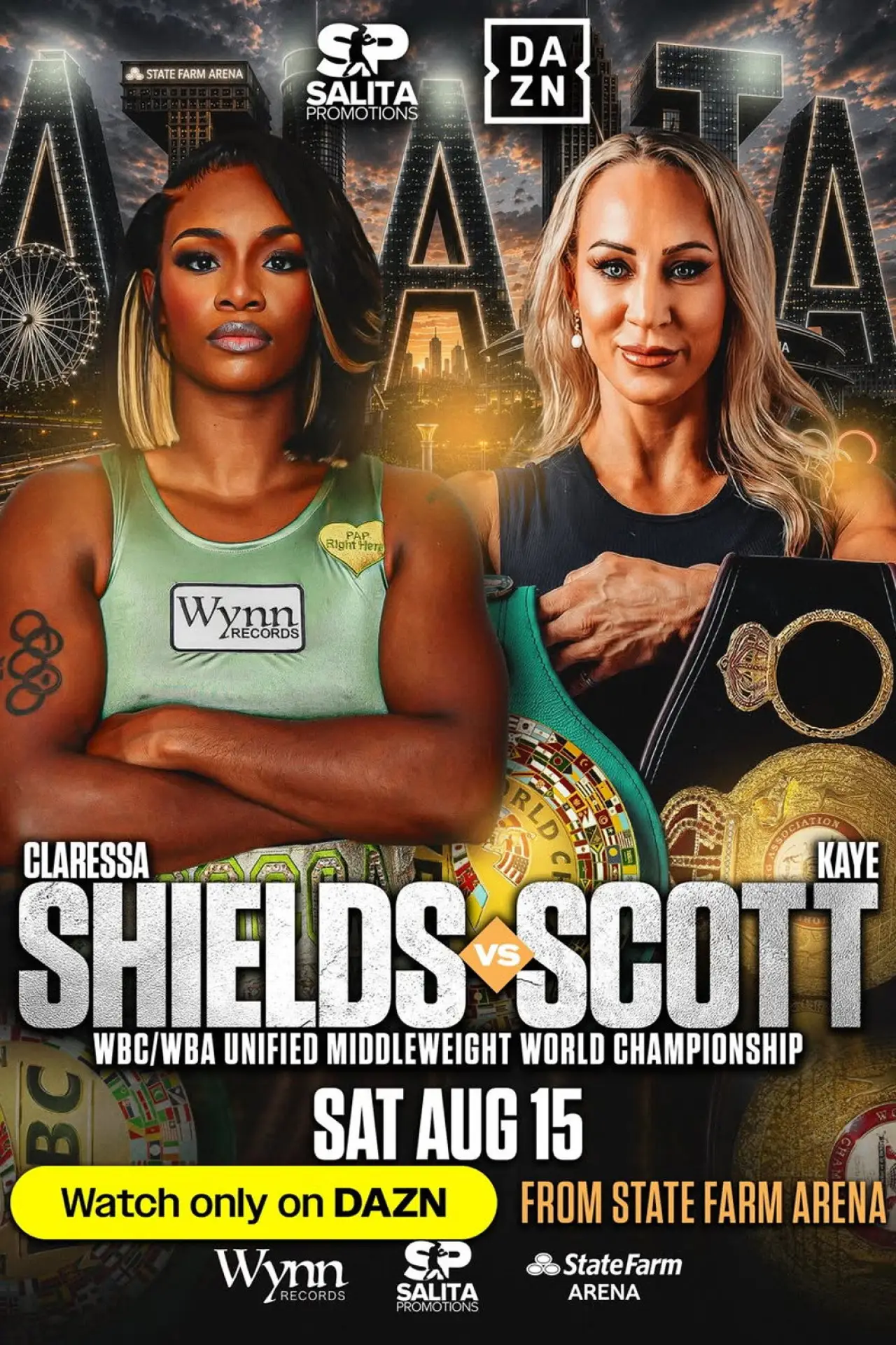 Постер к фильму "Claressa Shields vs. Kaye Scott"