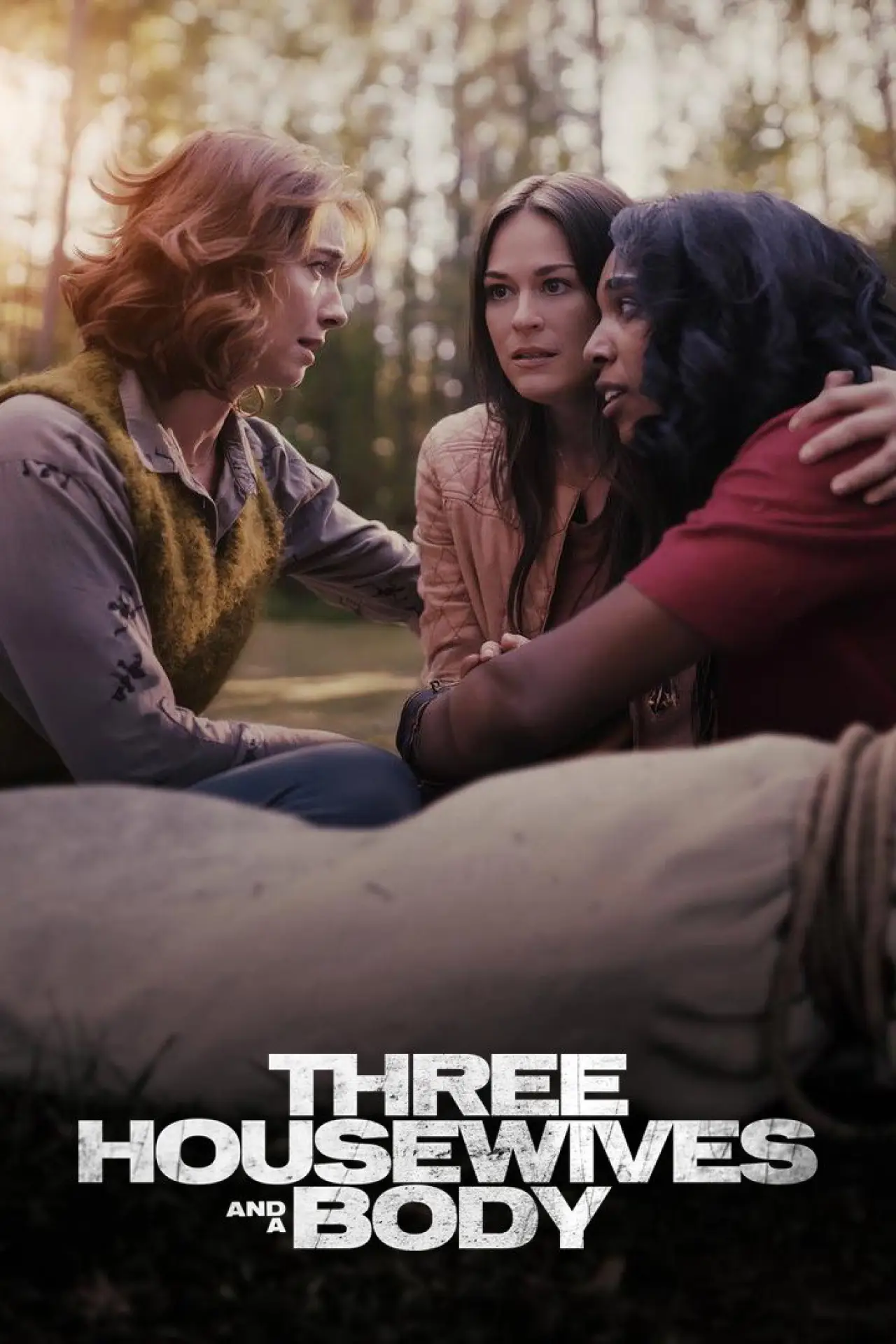 Постер к фильму "Three Housewives and a Body"