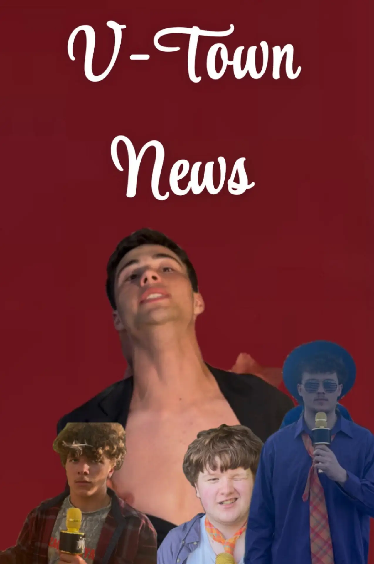 Постер к фильму "V-Town News"