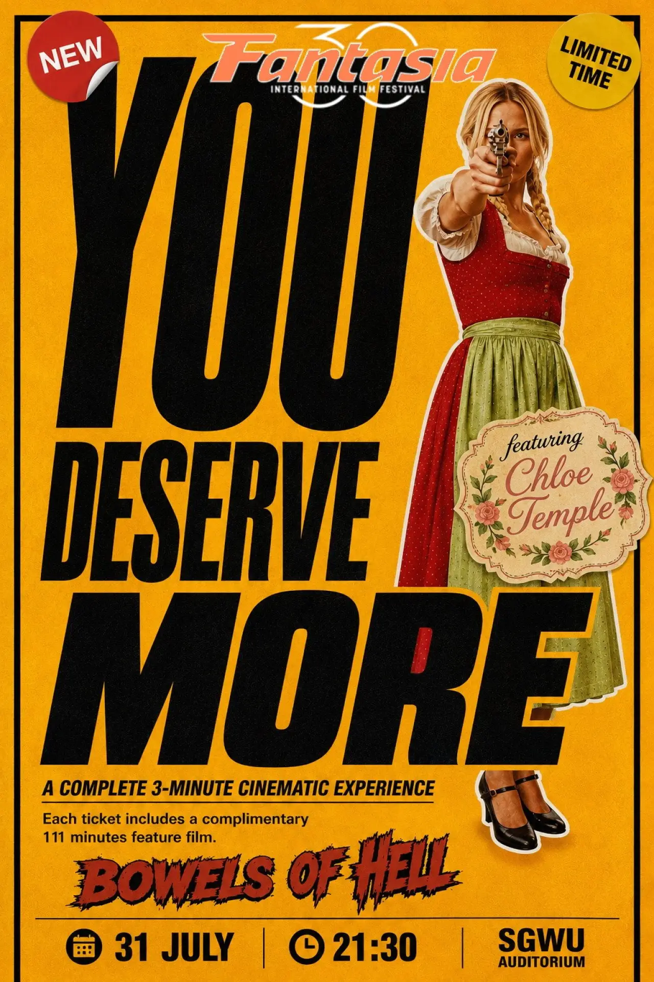 Постер к фильму "You Deserve More!"