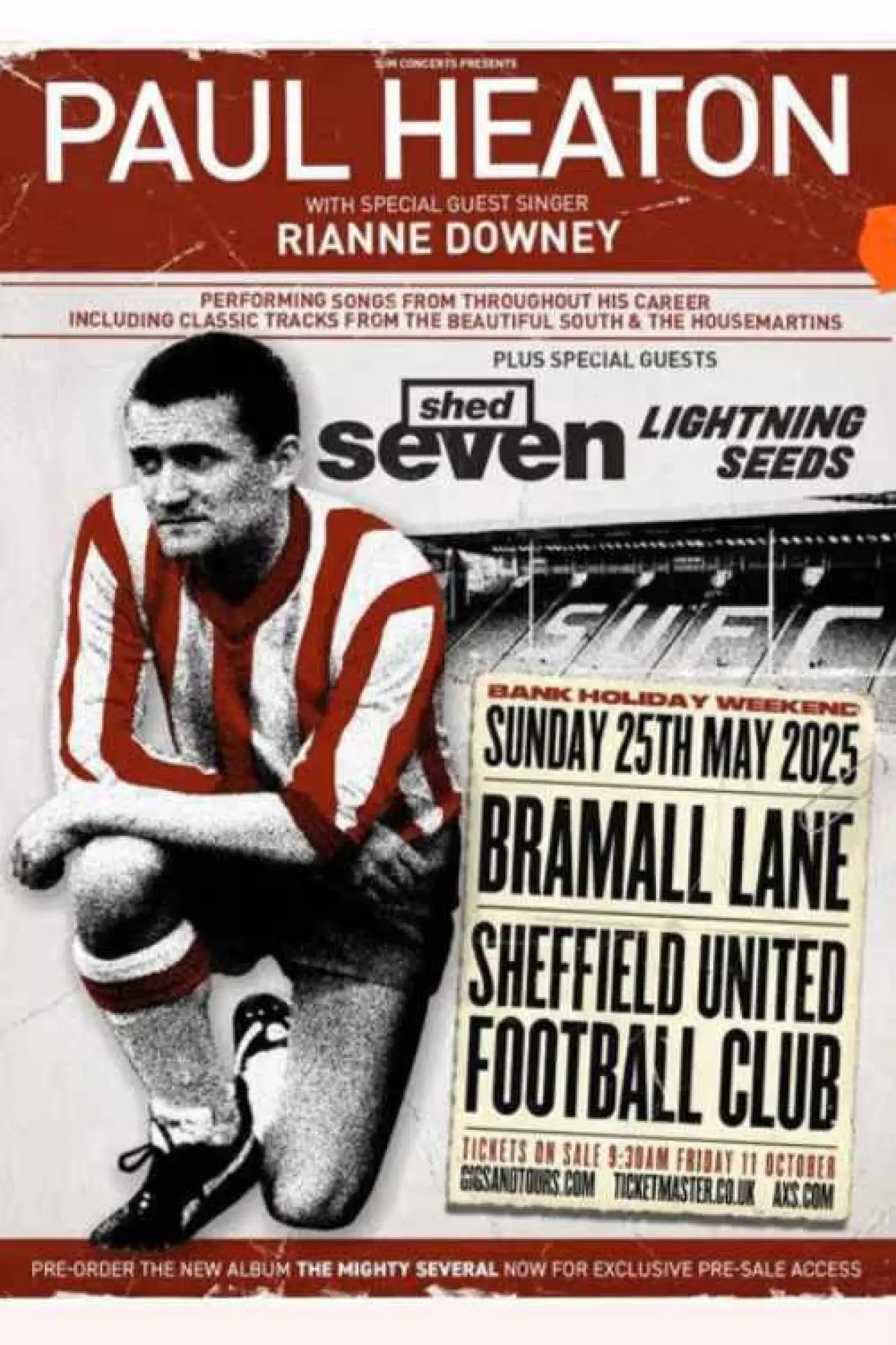 Постер к фильму "Paul Heaton: Live at Bramall Lane"