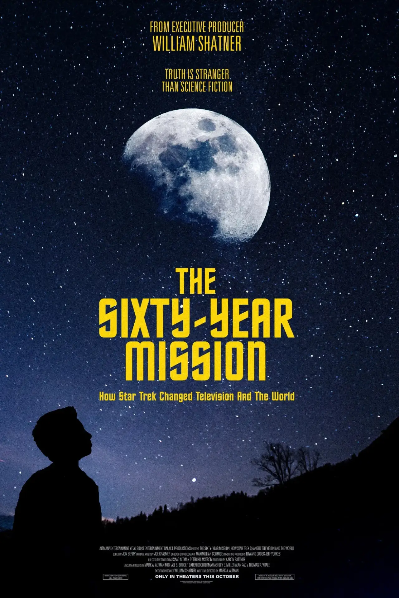 Постер к фильму "The Sixty Year Mission: How Star Trek Changed Television and the World"