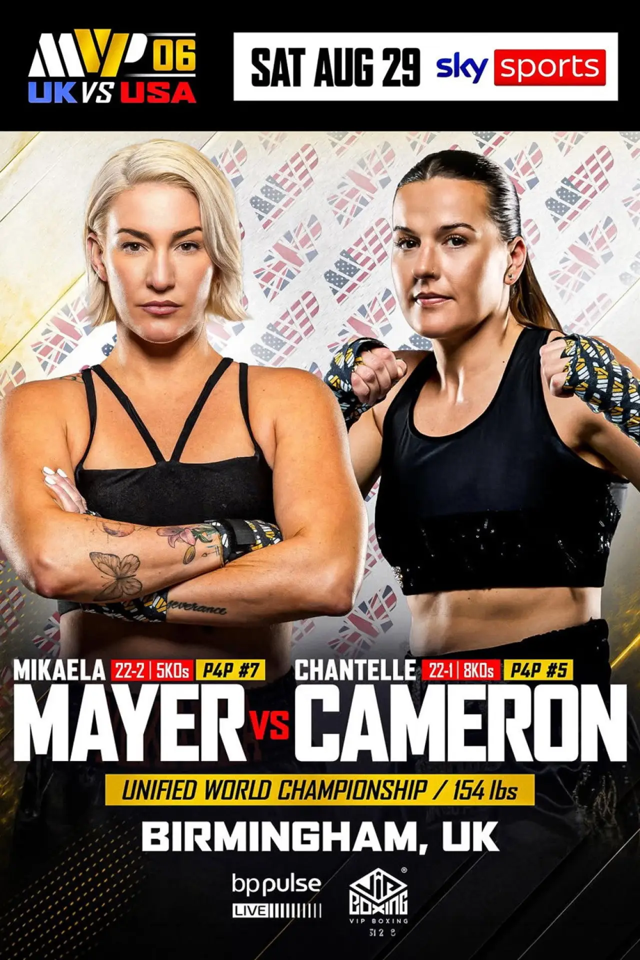 Постер к фильму "Mikaela Mayer vs. Chantelle Cameron"