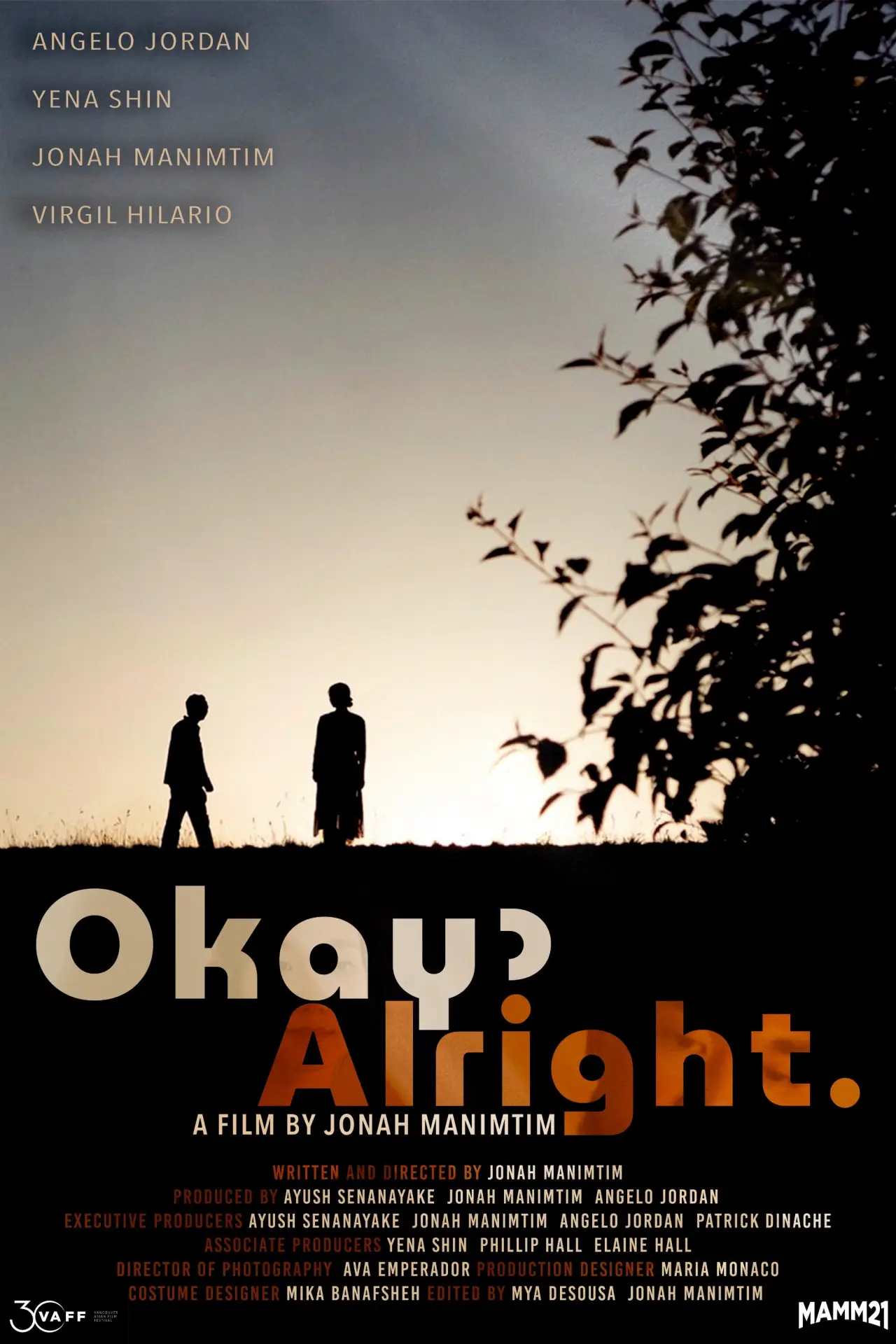 Постер к фильму "Okay? Alright."