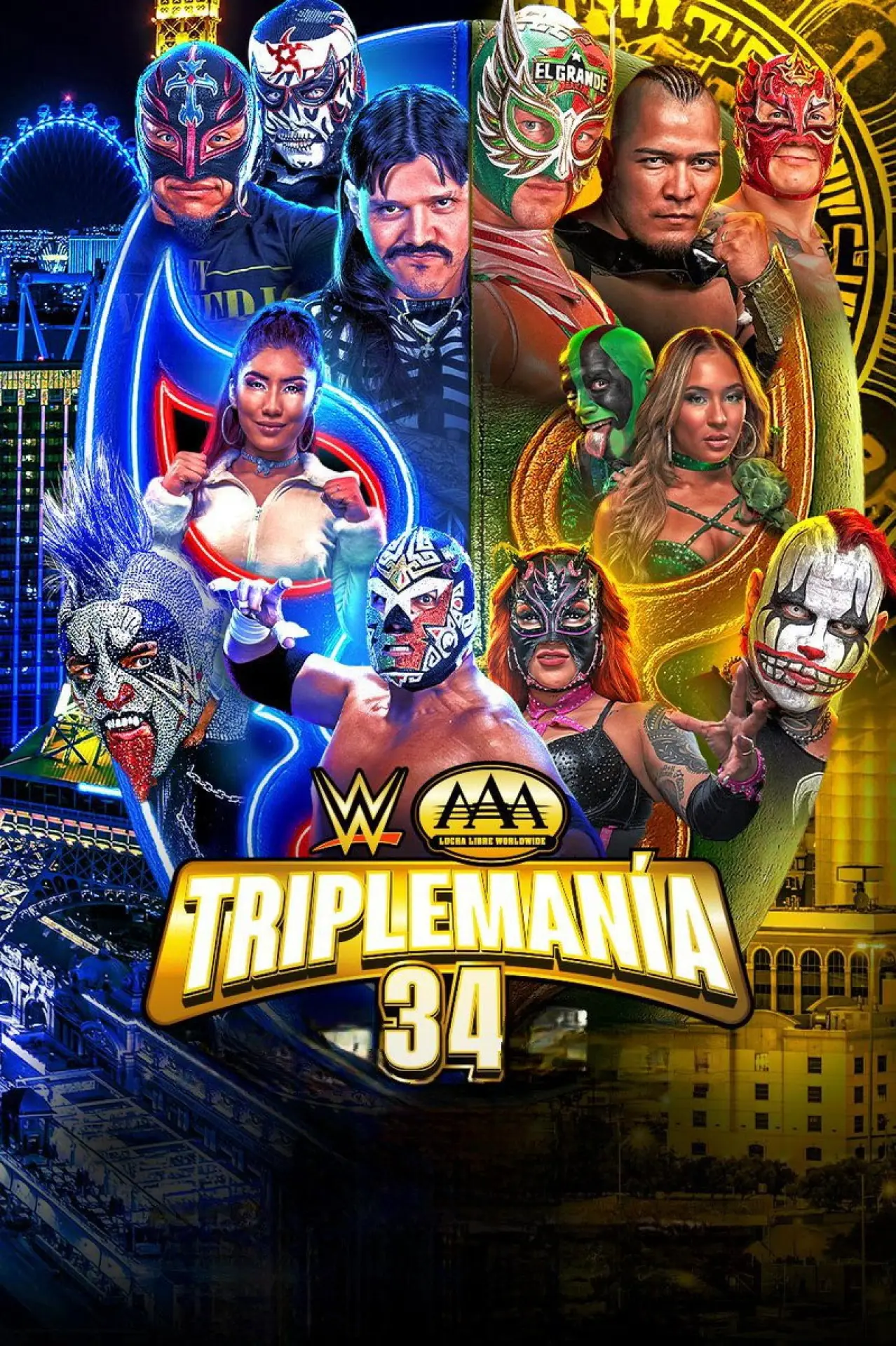 Постер к фильму "AAA Triplemanía 34 - Friday"