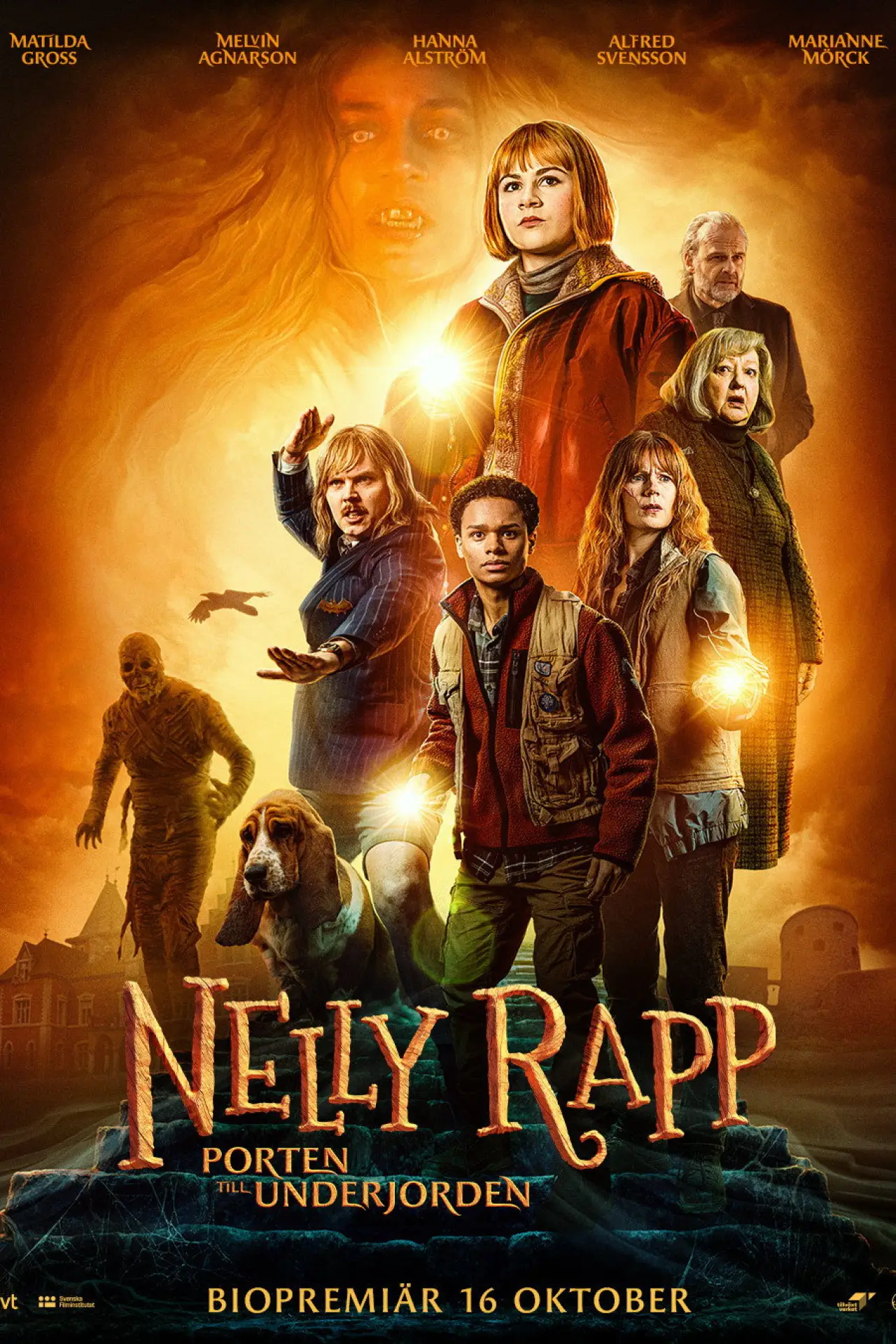 Постер к фильму "Nelly Rapp – Porten till underjorden"