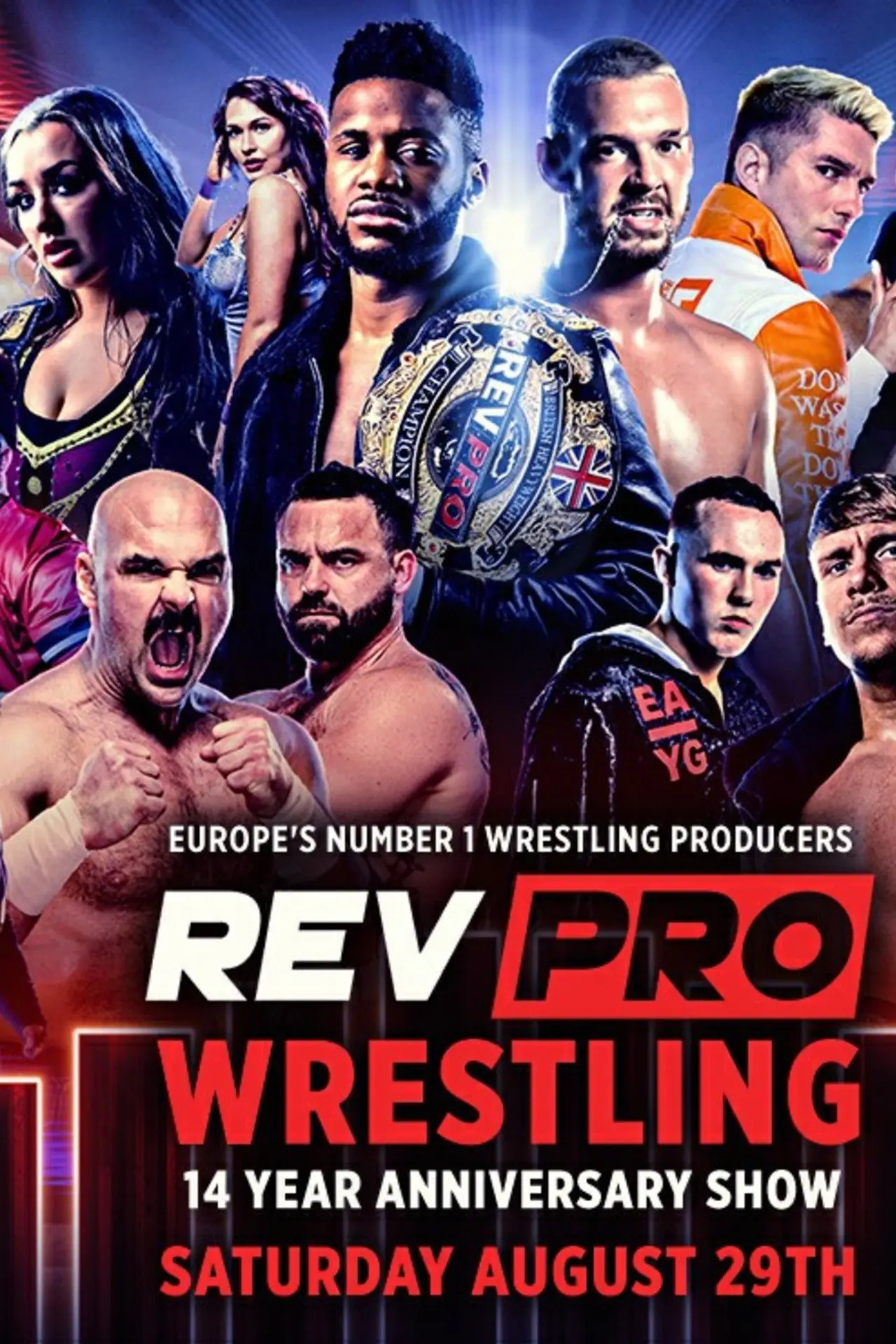 Постер к фильму "RevPro 14 Year Anniversary Show"