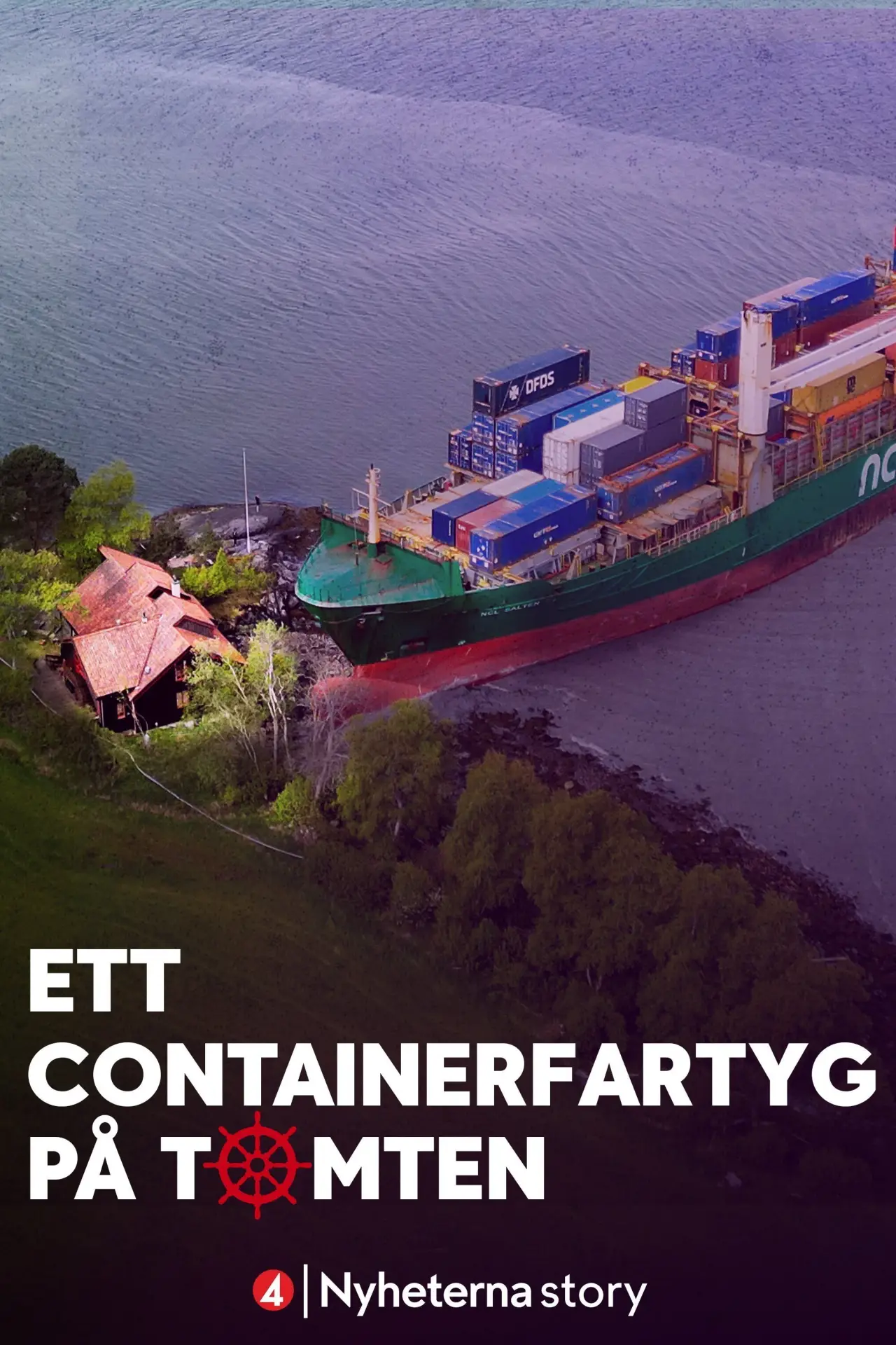 Постер к фильму "Ett containerfartyg på tomten"