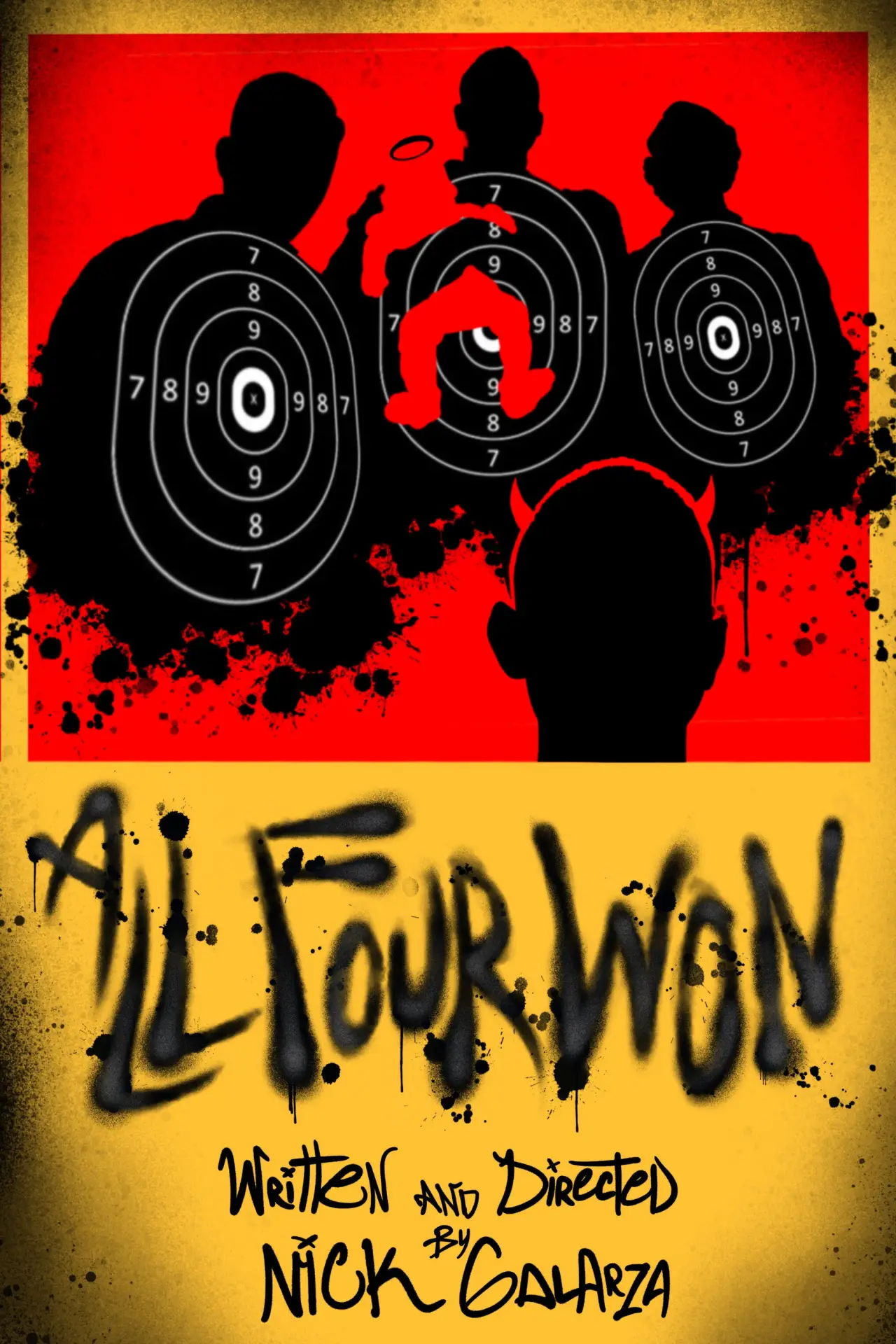 Постер к фильму "All Four Won"