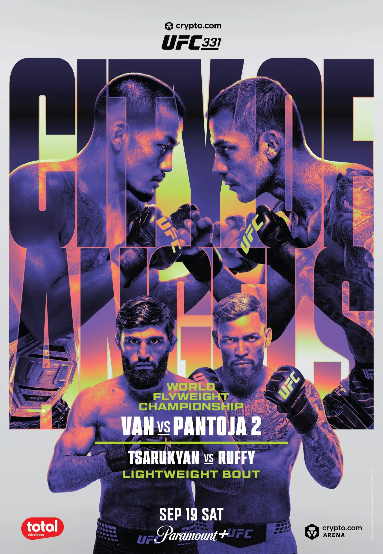 Постер к фильму "UFC 331: Van vs. Pantoja 2"