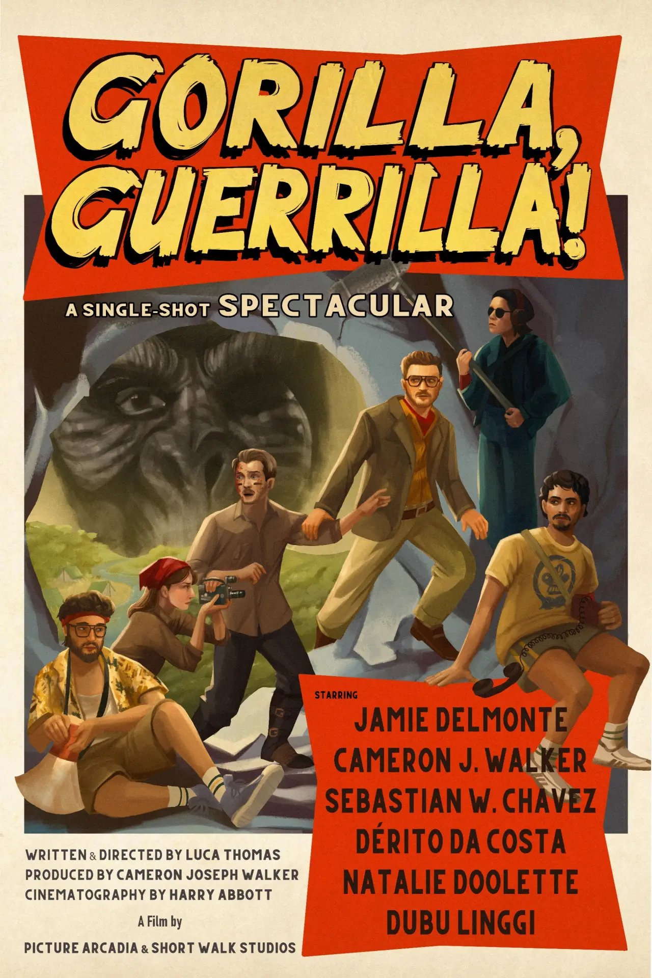 Постер к фильму "Gorilla, Guerrilla"