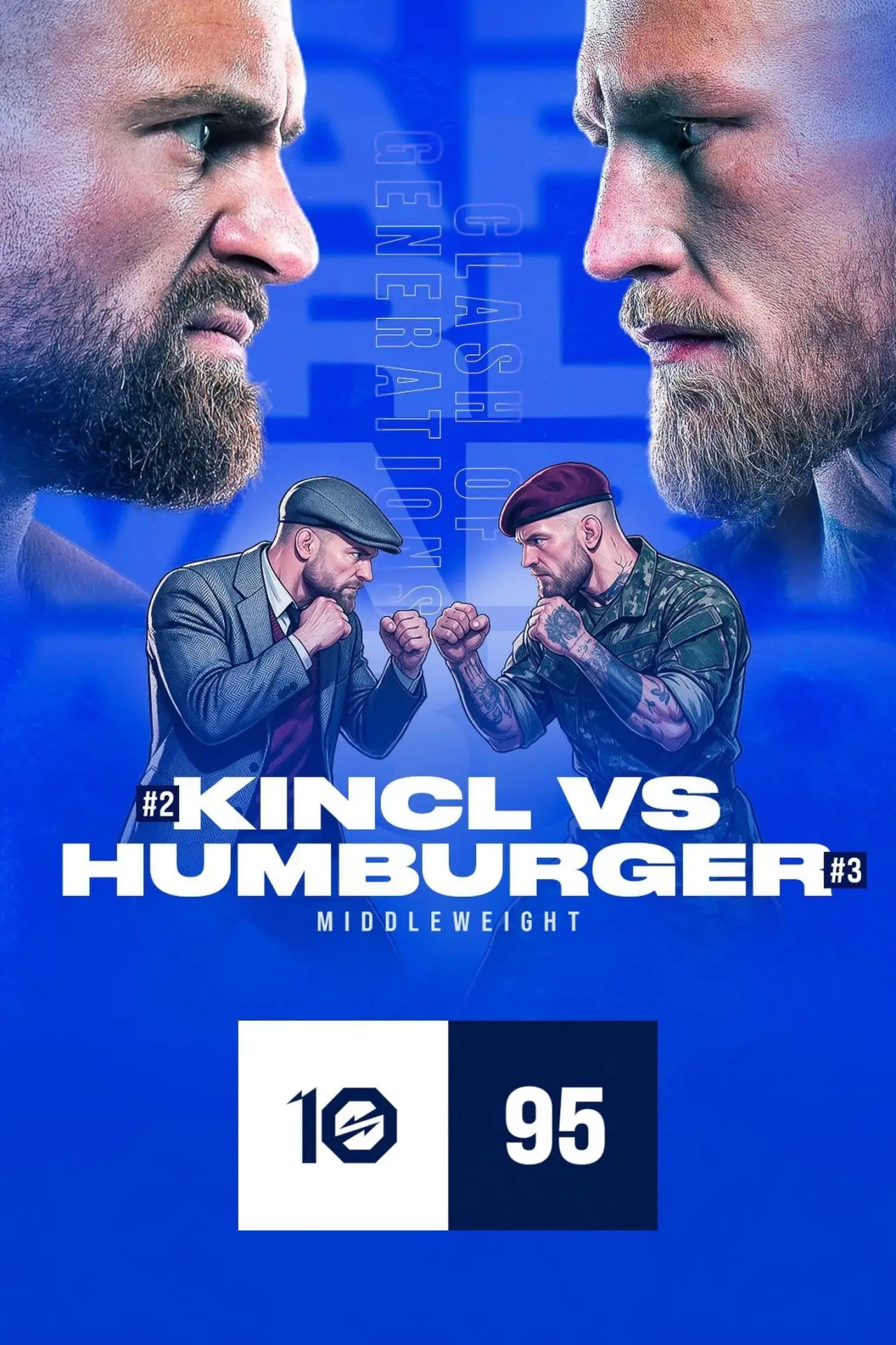 Постер к фильму "OKTAGON 95: Kincl vs. Humburger"