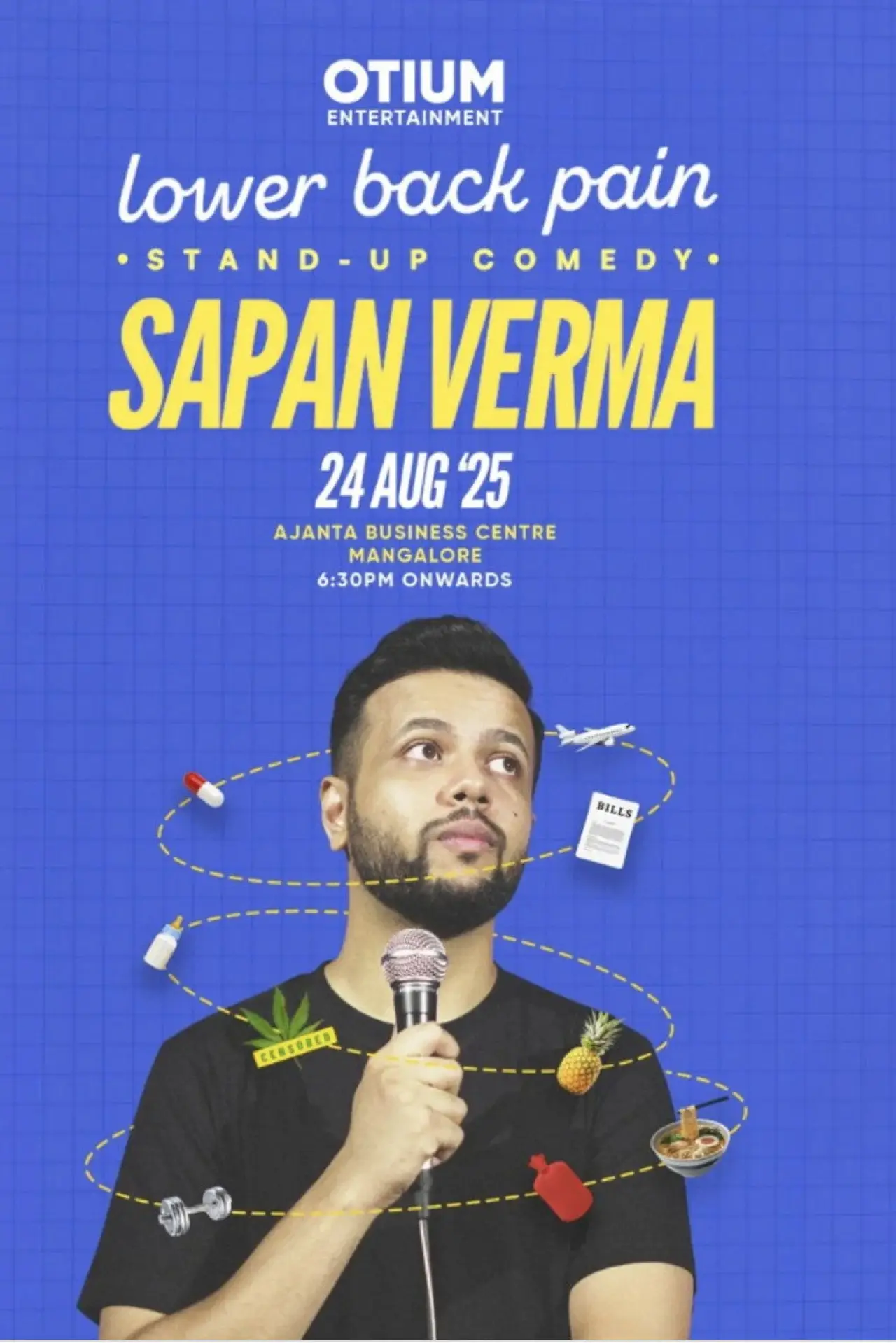 Постер к фильму "Sapan Verma: Lower Back Pain"