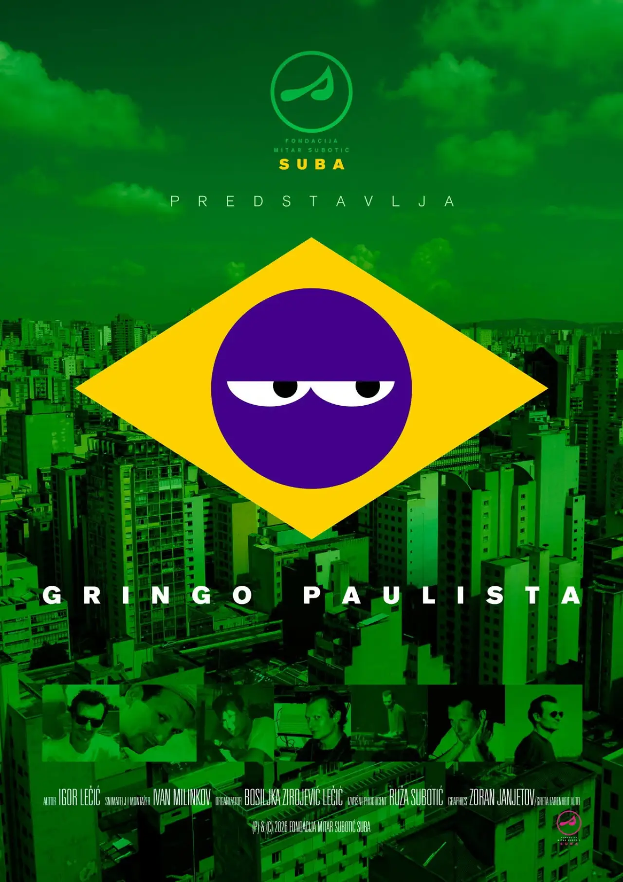 Постер к фильму "Gringo Paulista"