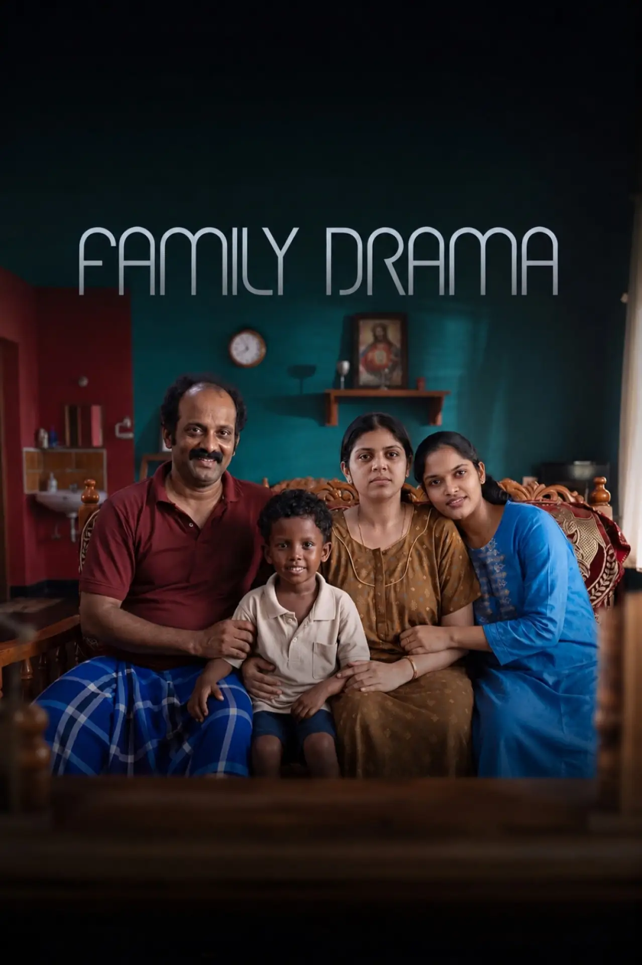 Постер к фильму "ഫാമിലി ഡ്രാമ"