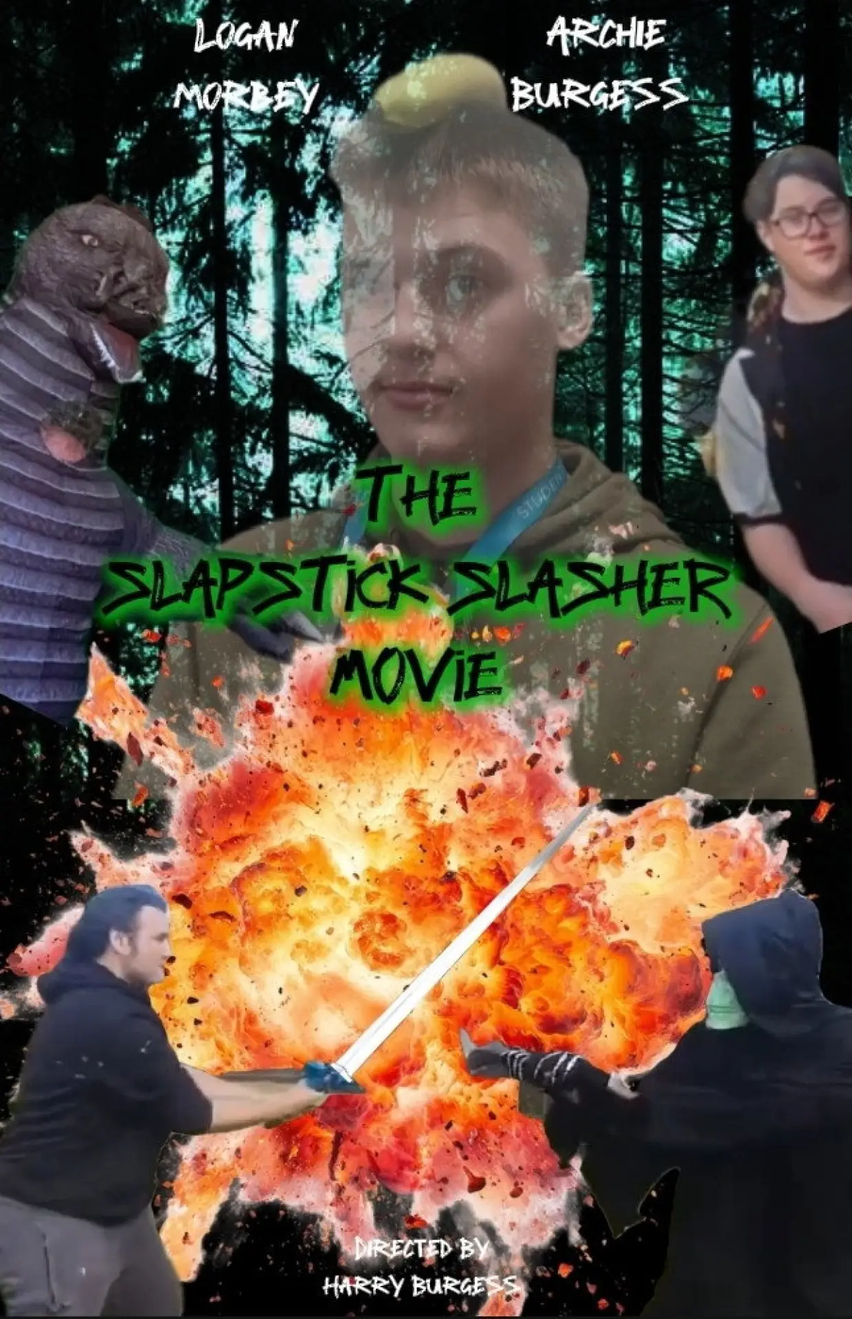 Постер к фильму "The slapstick slasher movie"